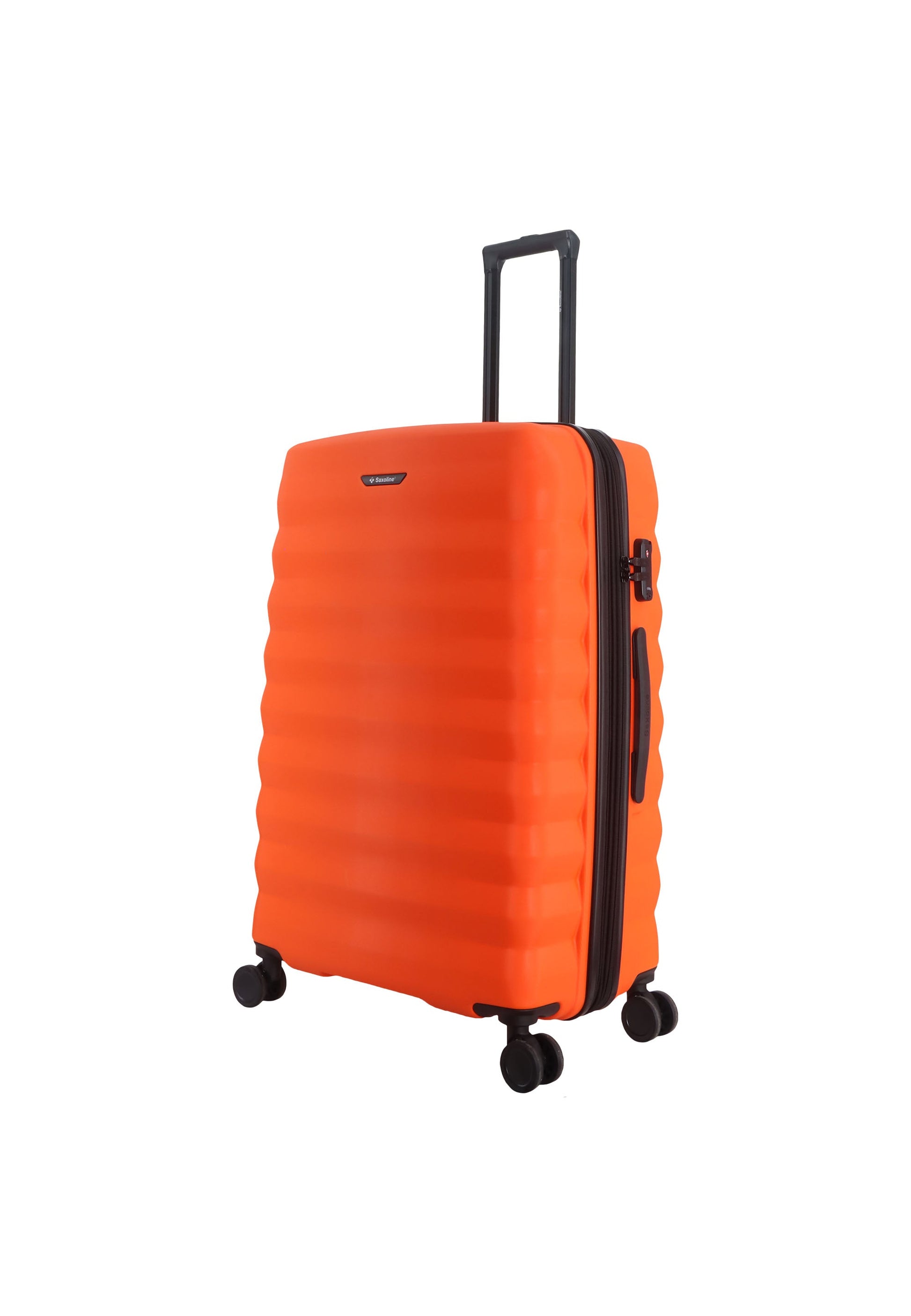 Saxoline Flow Hartschalenkoffer / Trolley / Reiskoffer - (Large) Orange