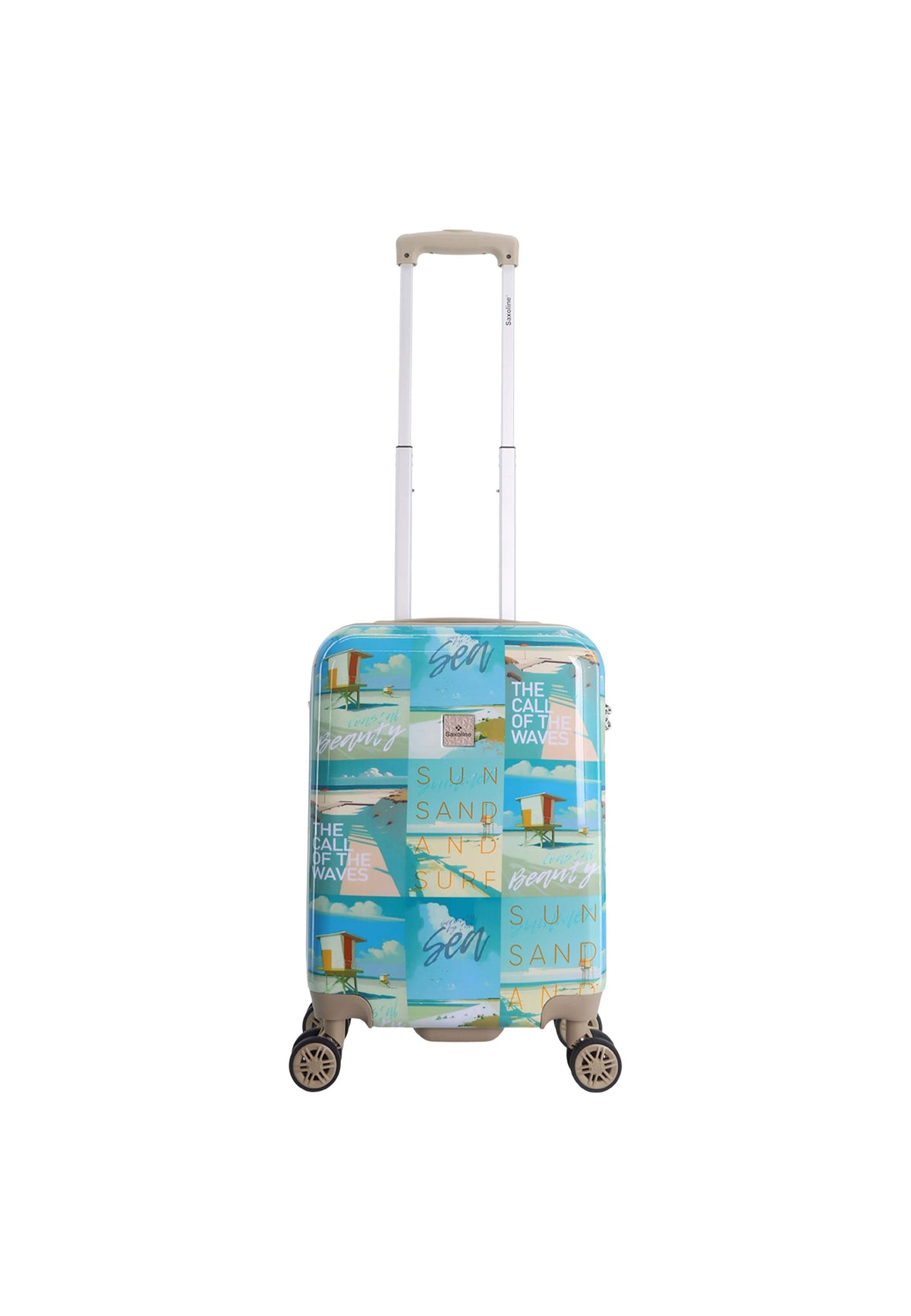 Saxoline - Coastal Beauty | Hartschalen-Handgepäckkoffer - (Small) Bedruckt – Produktansicht 2