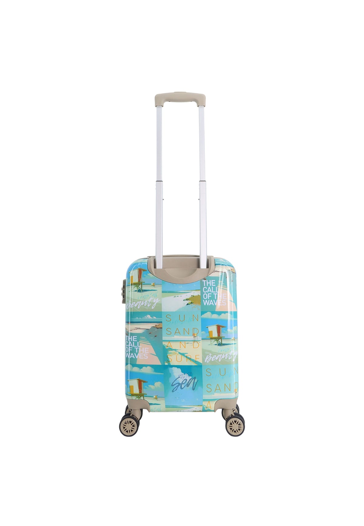 Saxoline - Coastal Beauty | Hartschalen-Handgepäckkoffer - (Small) Bedruckt – Produktansicht 4