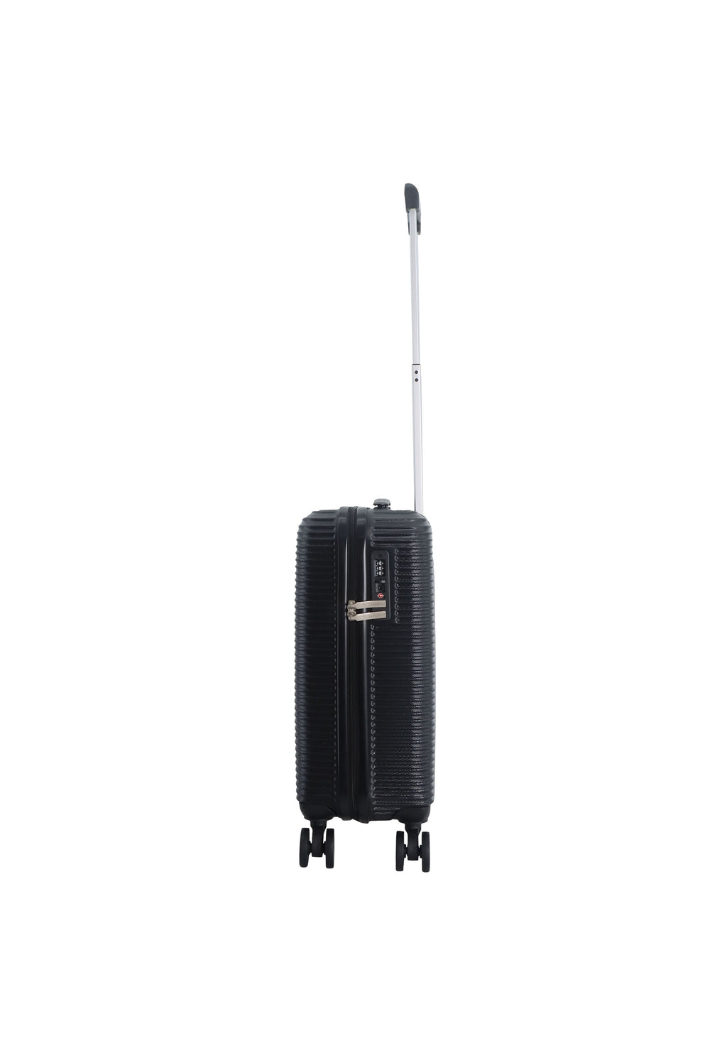 Saxoline Twist Hartschalen-Handgepäckkoffer 54 cm – Schwarz – Produktansicht 3