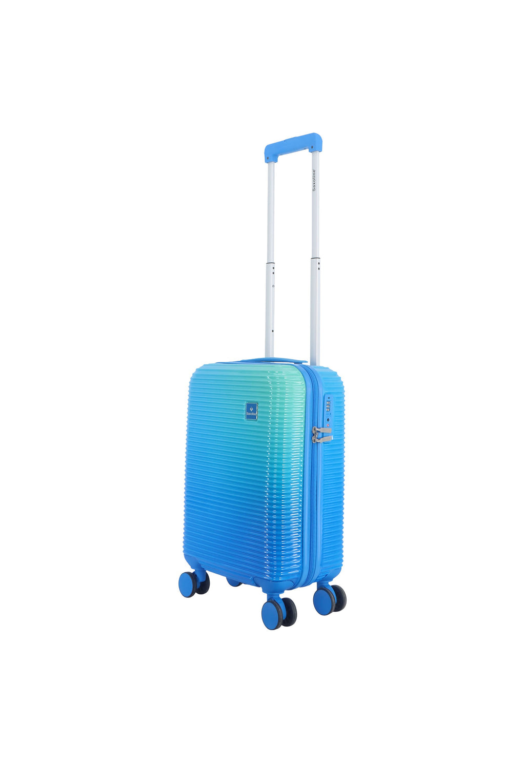 Saxoline Twist Hartschalen-Handgepäckkoffer 54 cm – Blau – Produktansicht 1