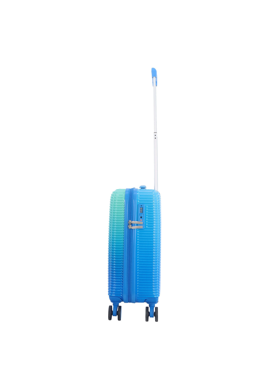 Saxoline Twist Hartschalen-Handgepäckkoffer 54 cm – Blau – Produktansicht 3