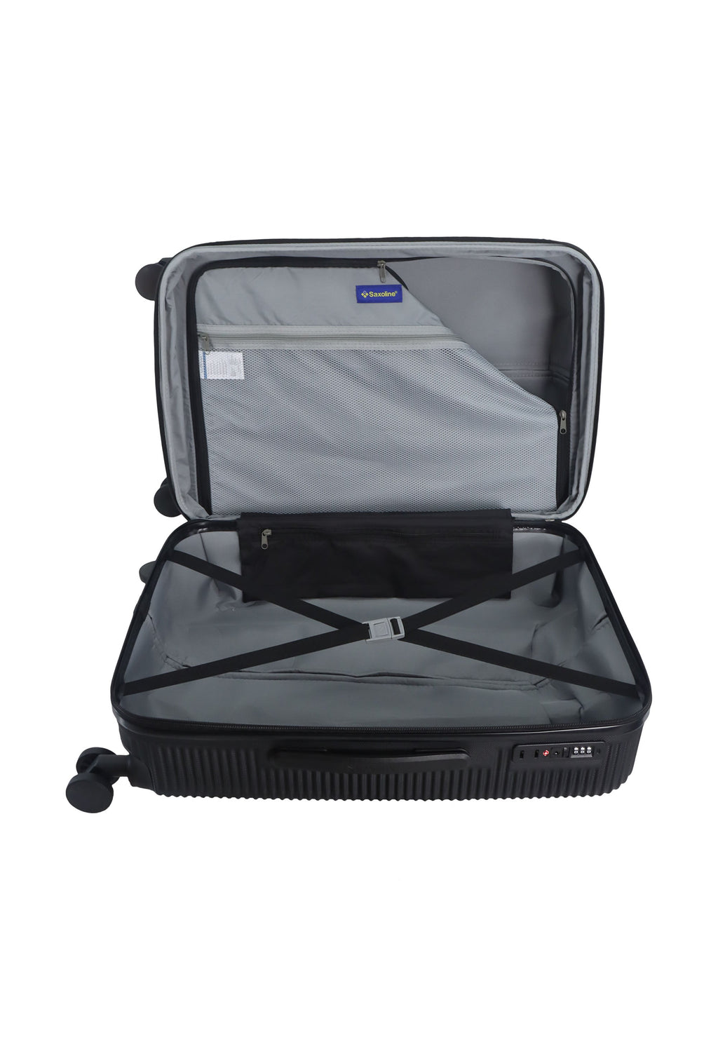 Saxoline Twist Hartschalenkoffer 67 cm – Schwarz – Produktansicht 10