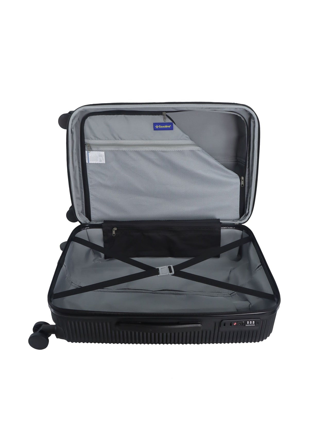 Saxoline Twist Hartschalenkoffer 67 cm – Schwarz – Produktansicht 10