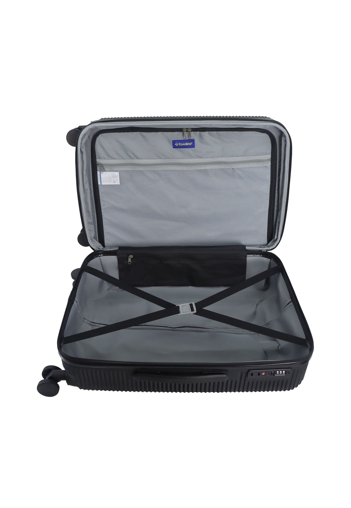 Saxoline Twist Hartschalenkoffer 67 cm – Schwarz – Produktansicht 9