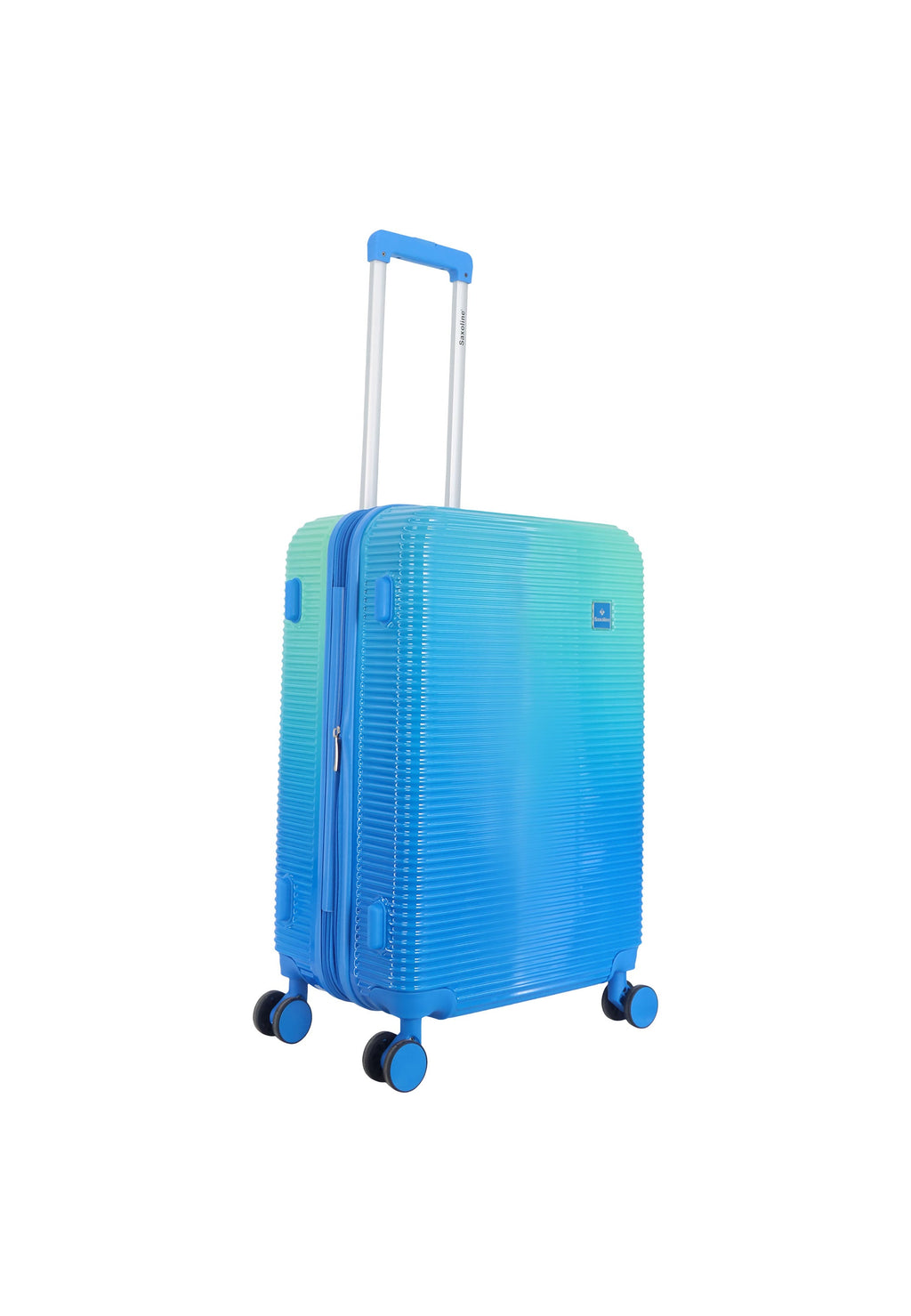 Saxoline Twist Hartschalenkoffer 67 cm – Blau – Produktansicht 6