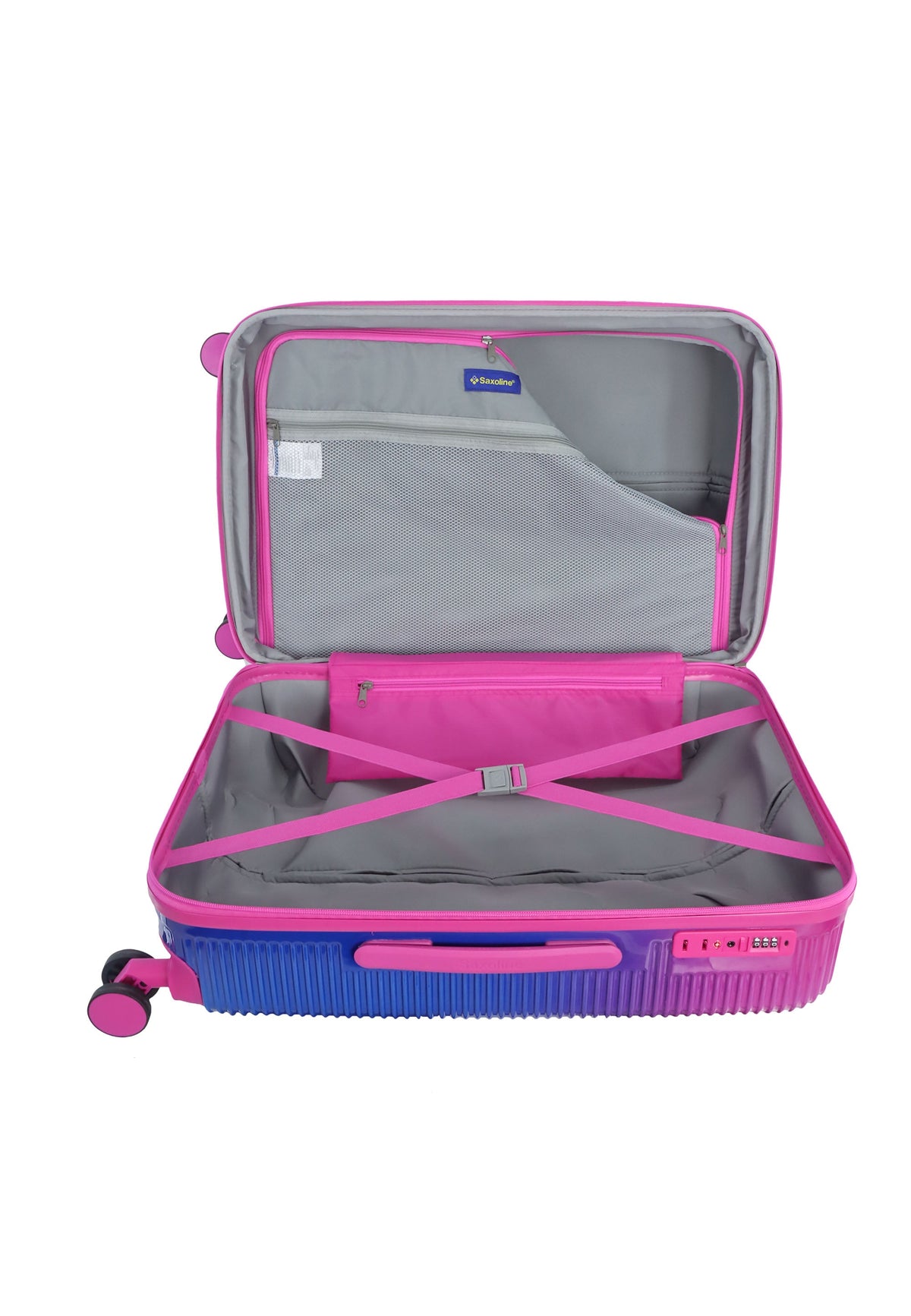 Saxoline Twist Hartschalenkoffer 67 cm – Fuchsia – Produktansicht 10