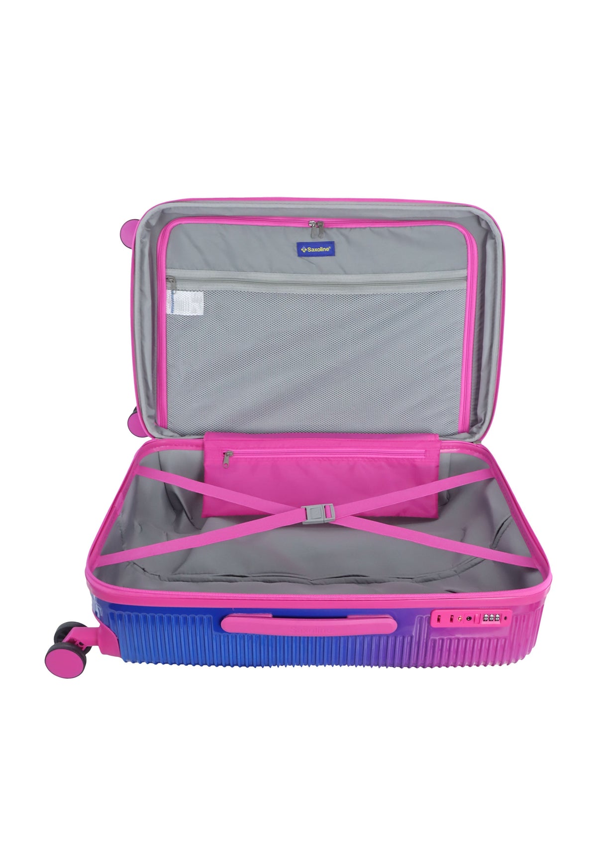 Saxoline Twist Hartschalenkoffer 67 cm – Fuchsia – Produktansicht 9