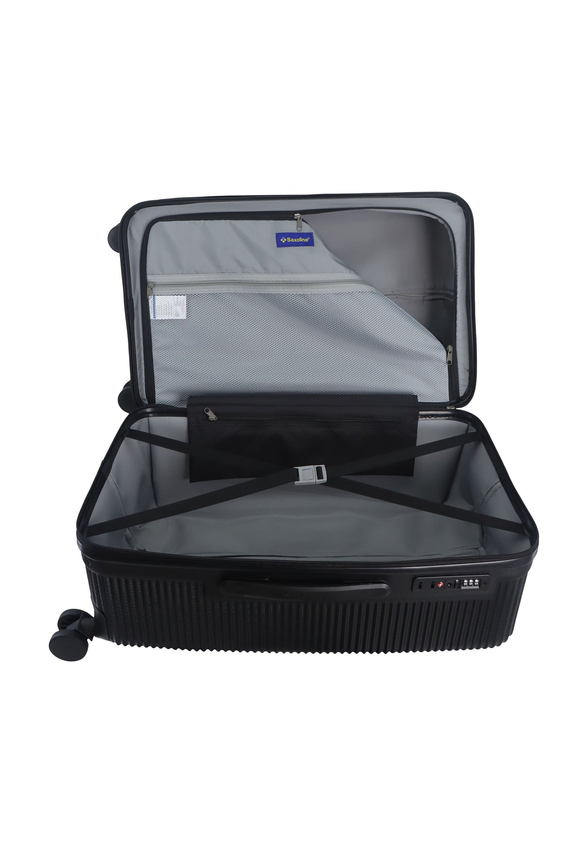 Saxoline Twist Trunk Hartschalenkoffer 68 cm – Schwarz – Produktansicht 10
