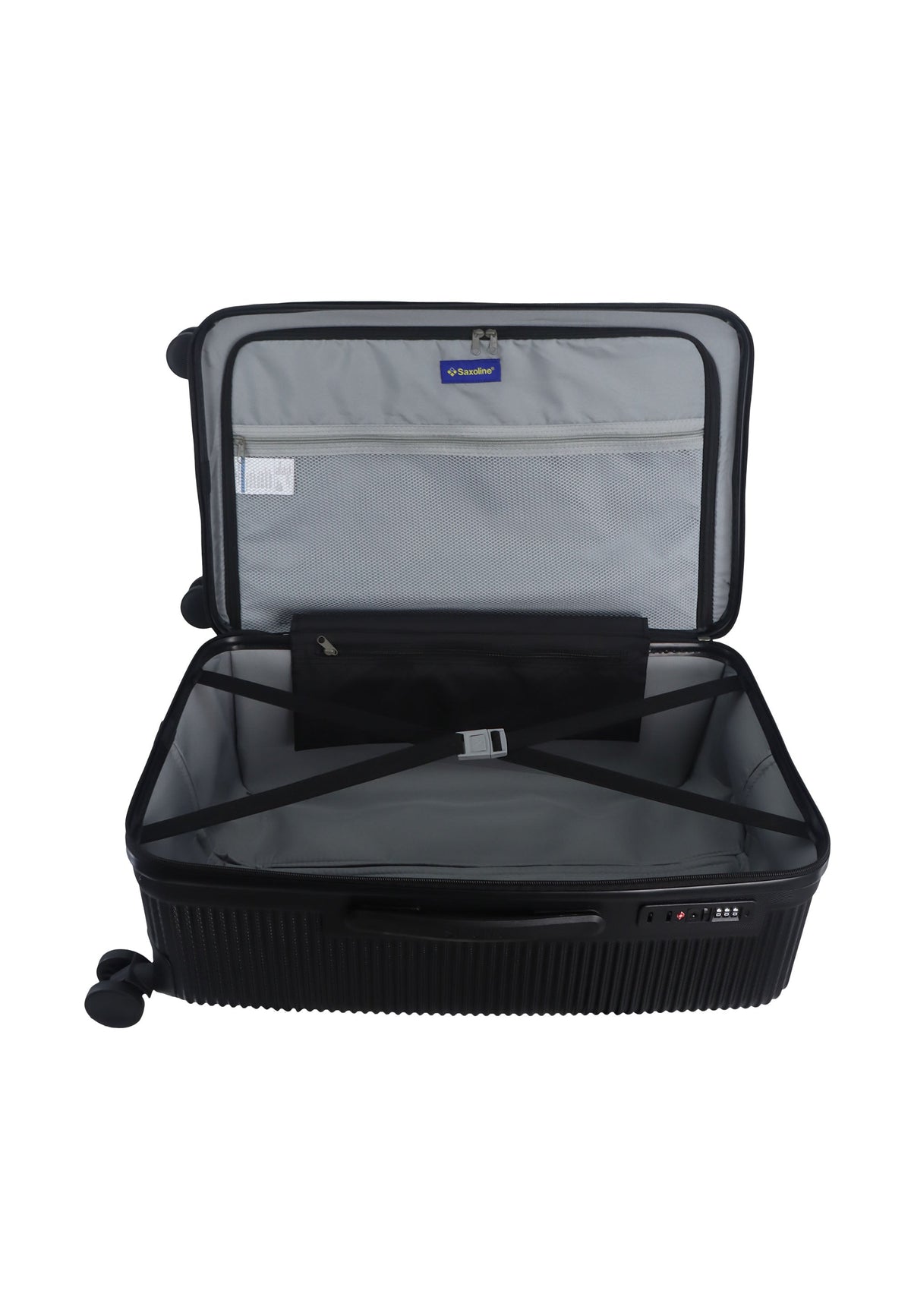 Saxoline Twist Trunk Hartschalenkoffer 68 cm – Schwarz – Produktansicht 9