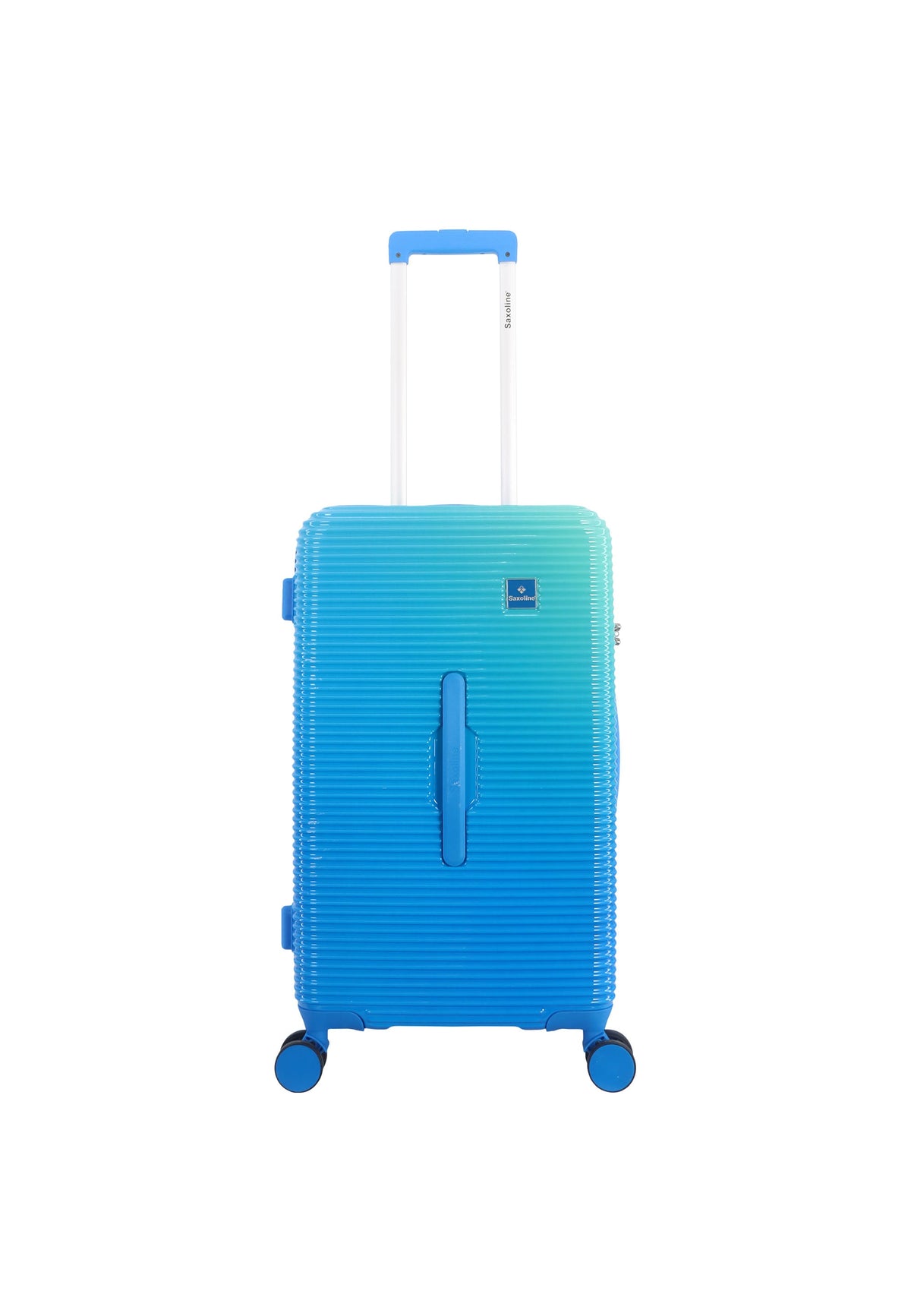 Saxoline Twist Trunk Hartschalenkoffer 68 cm – Blau – Produktansicht 2