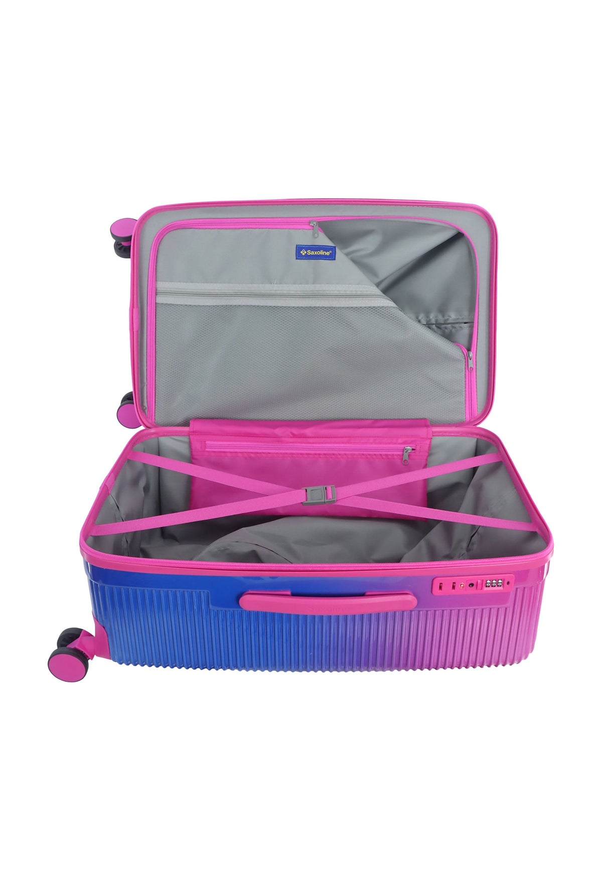 Saxoline Twist Trunk Hartschalenkoffer 68 cm – Fuchsia – Produktansicht 10