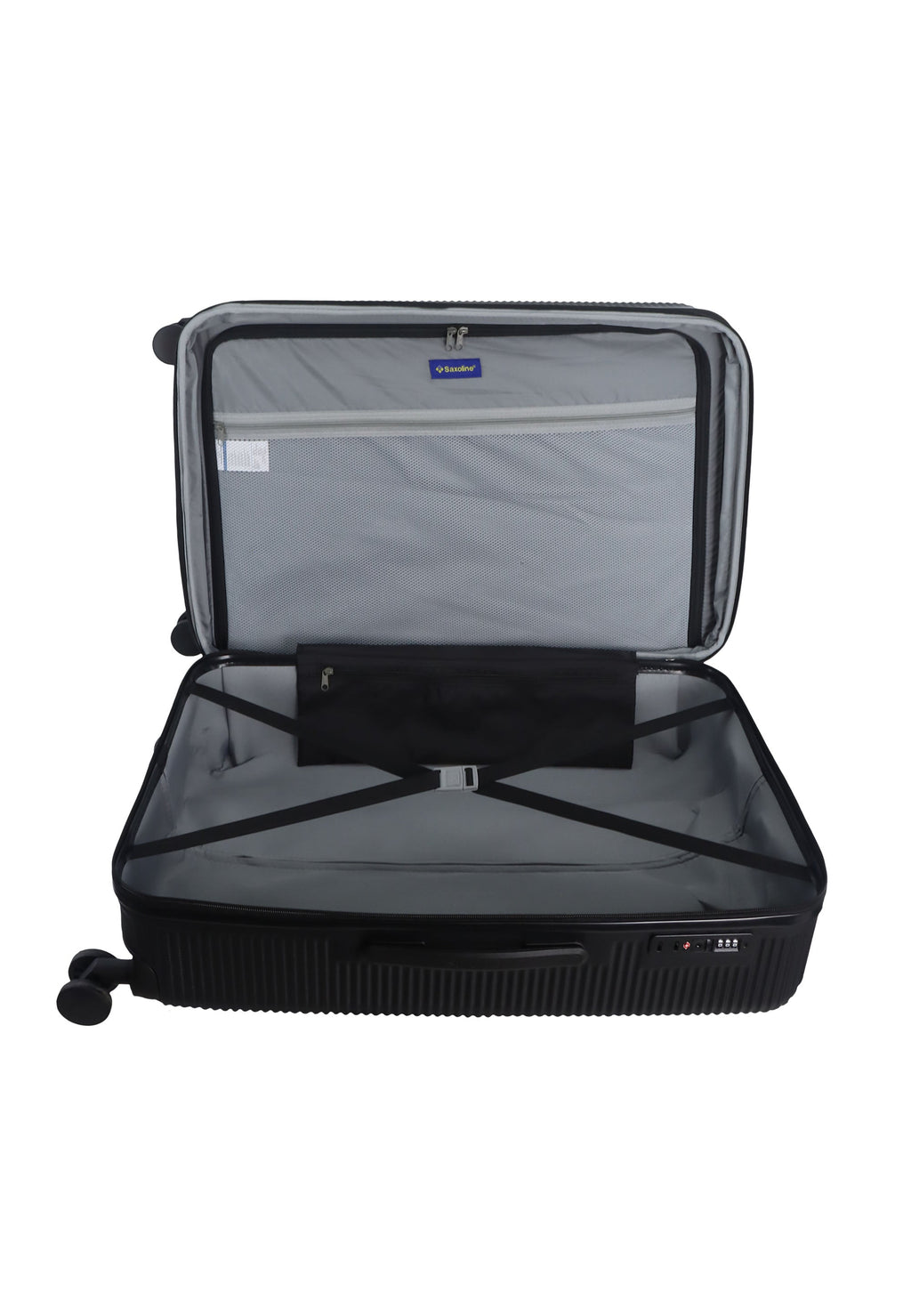 Saxoline Twist Hartschalenkoffer 76 cm – Schwarz – Produktansicht 10