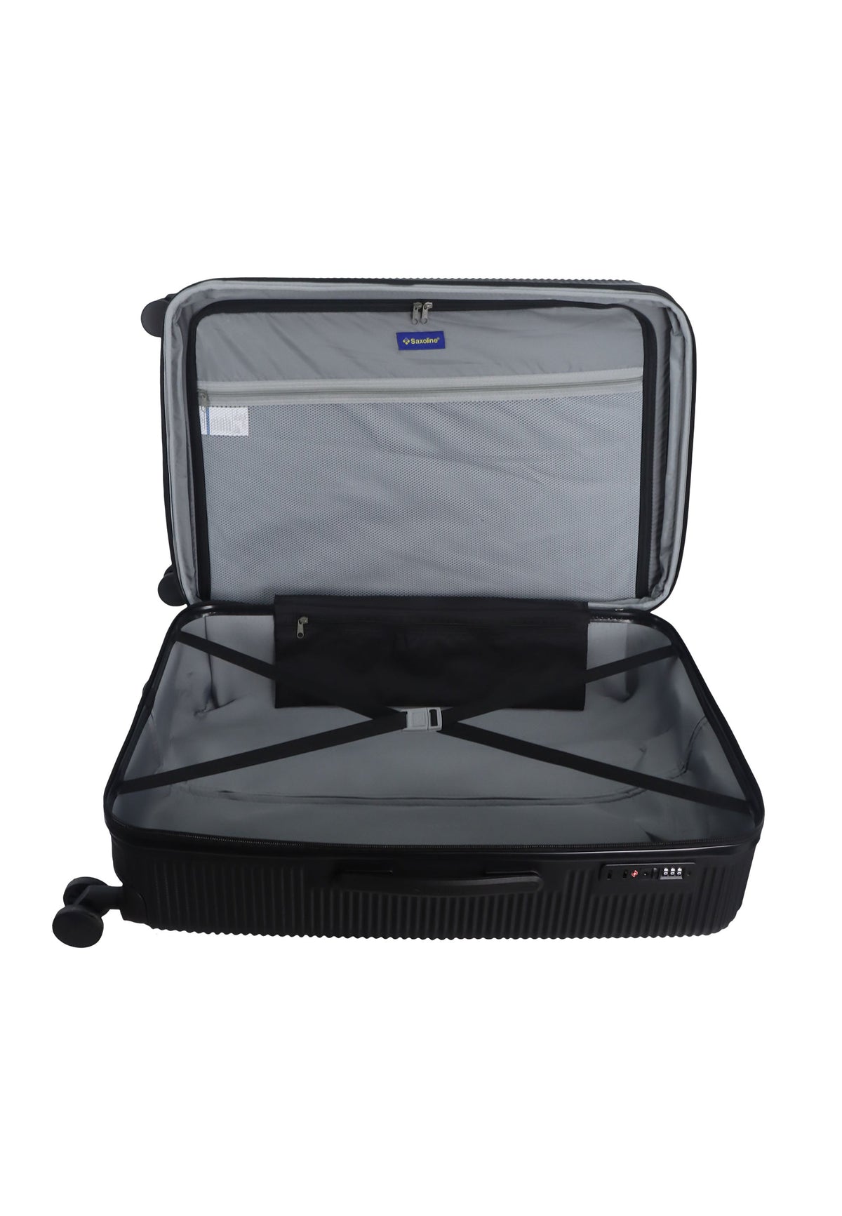 Saxoline Twist Hartschalenkoffer 76 cm – Schwarz – Produktansicht 10