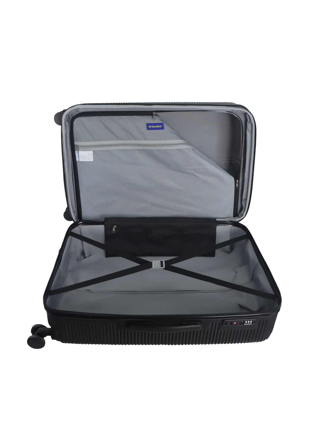 Saxoline Twist Hartschalenkoffer 76 cm – Schwarz – Produktansicht 11