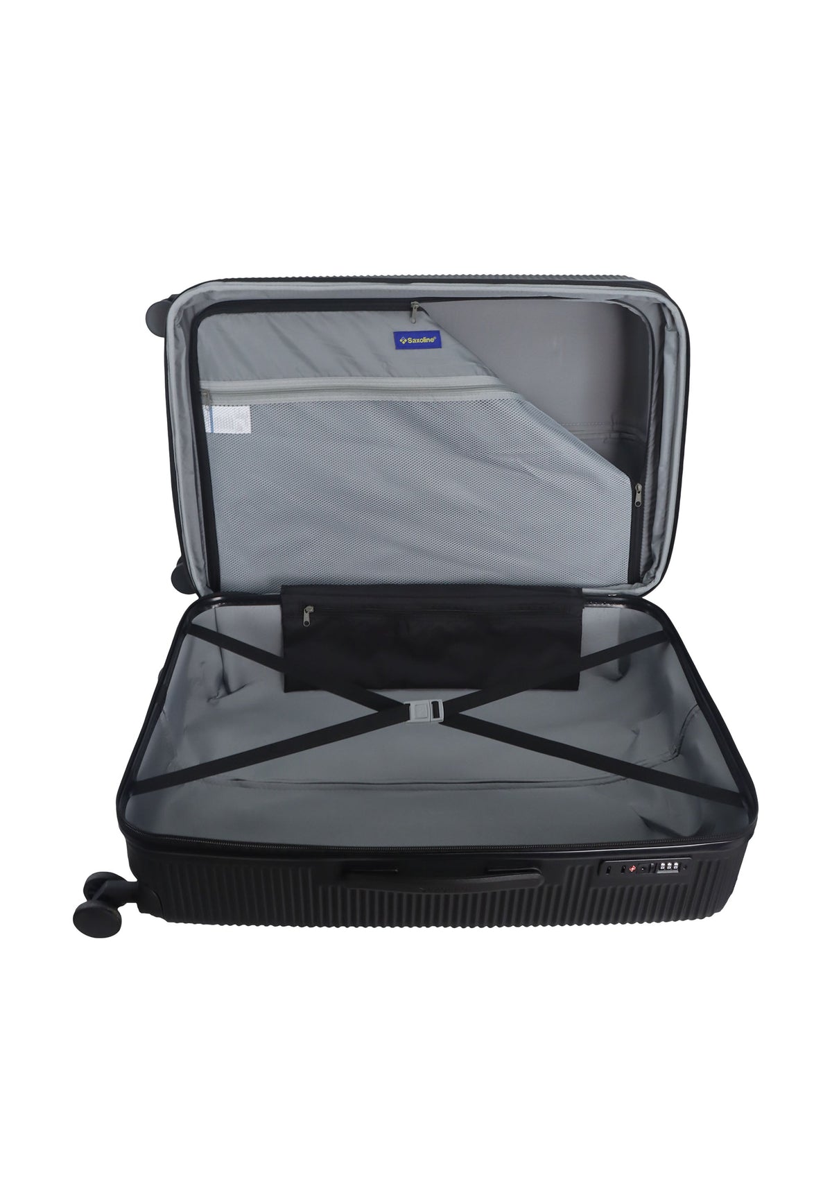 Saxoline Twist Hartschalenkoffer 76 cm – Schwarz – Produktansicht 11