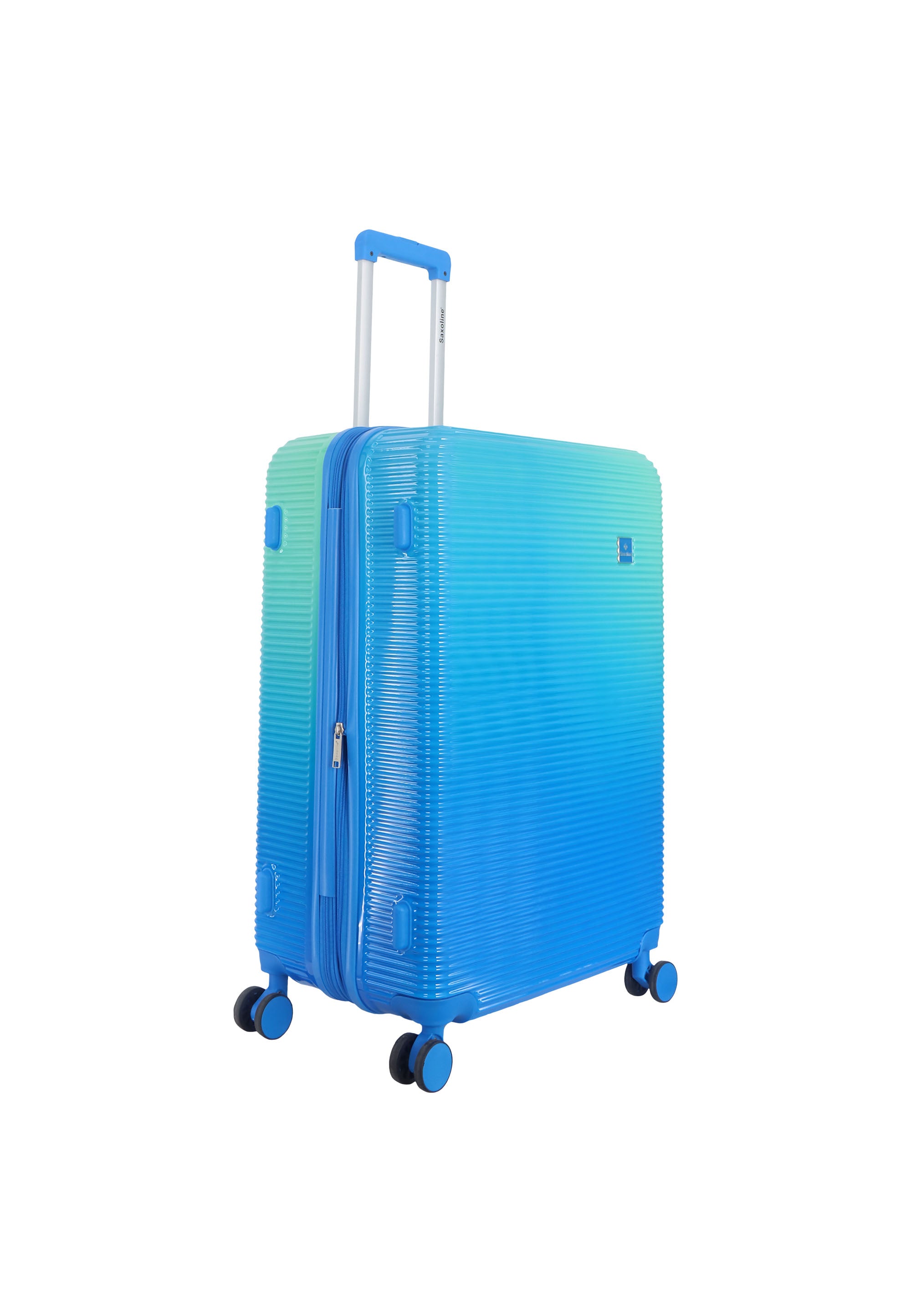 Saxoline Twist Hartschalenkoffer Trolley Blau