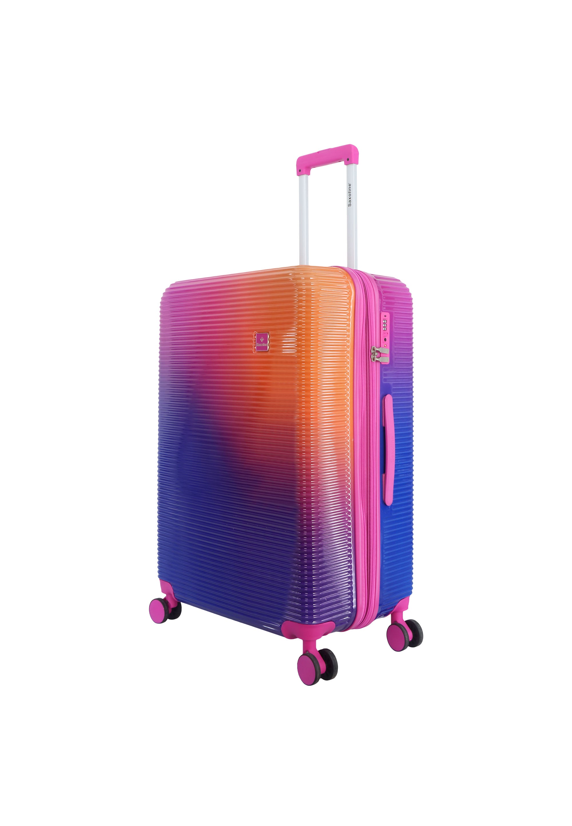 Saxoline Twist Hartschalenkoffer Trolley Fuchsia