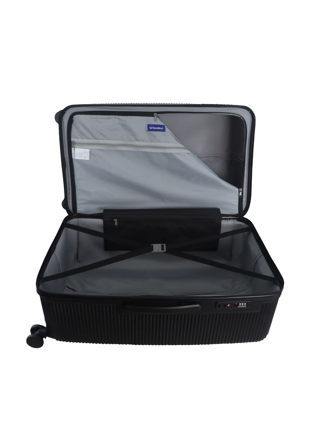 Saxoline Twist Trunk Hartschalenkoffer 78 cm – Schwarz – Produktansicht 10