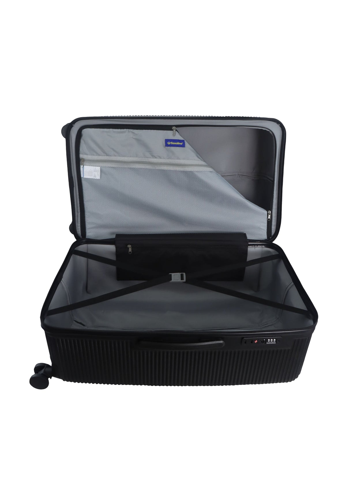 Saxoline Twist Trunk Hartschalenkoffer 78 cm – Schwarz – Produktansicht 10