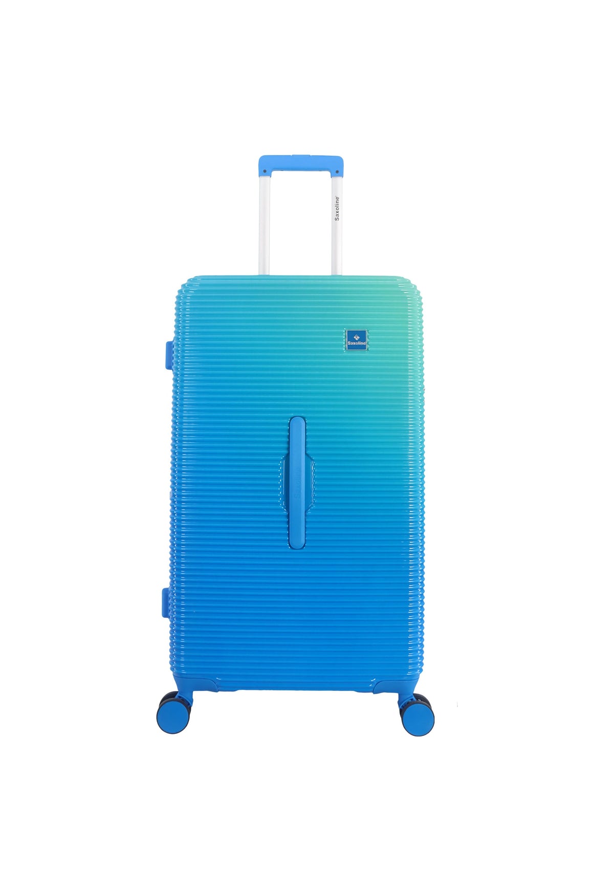 Saxoline Twist Trunk Hartschalenkoffer 78 cm – Blau – Produktansicht 2
