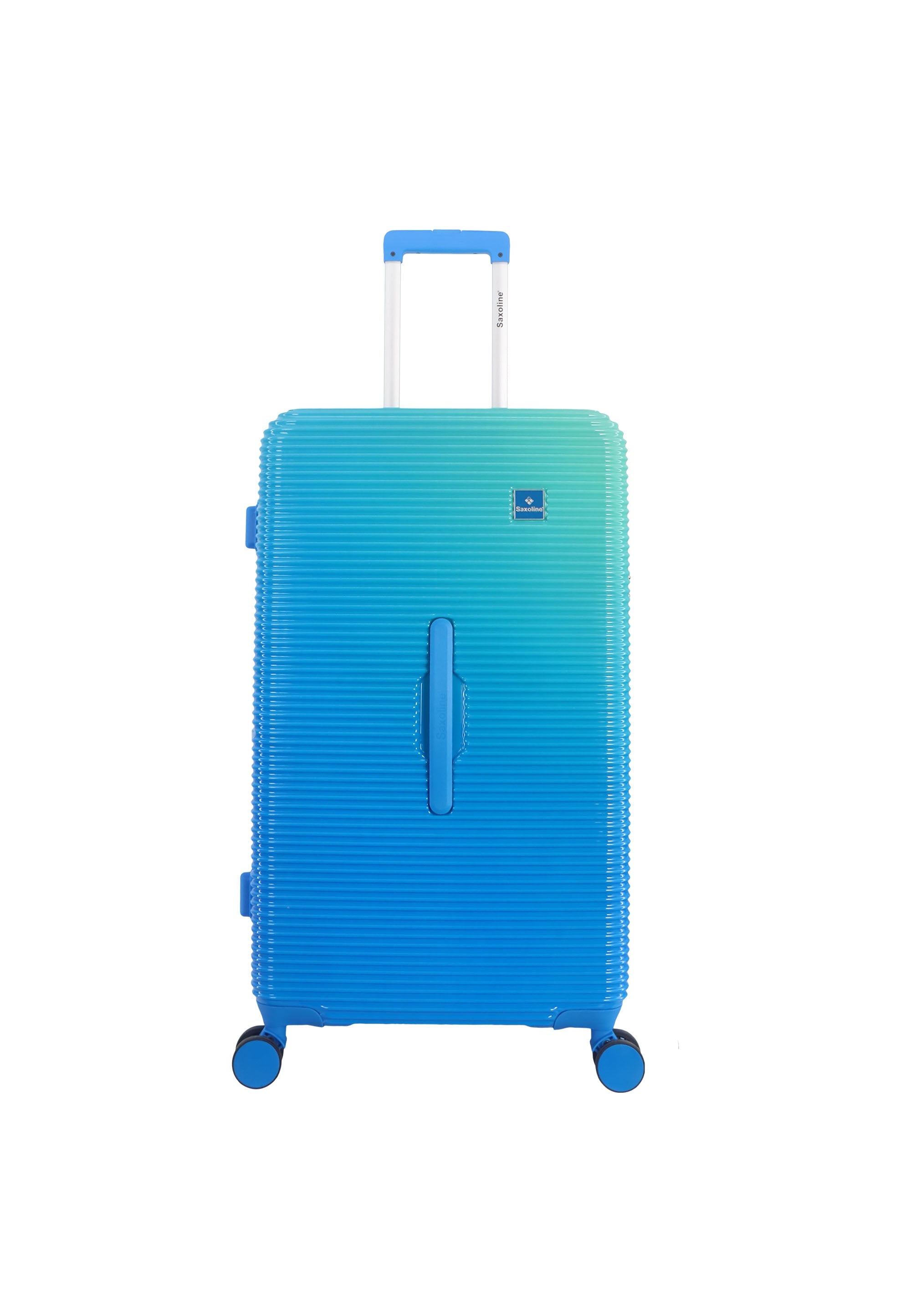 Saxoline Twist Trunk Hartschalenkoffer Trolley Blau