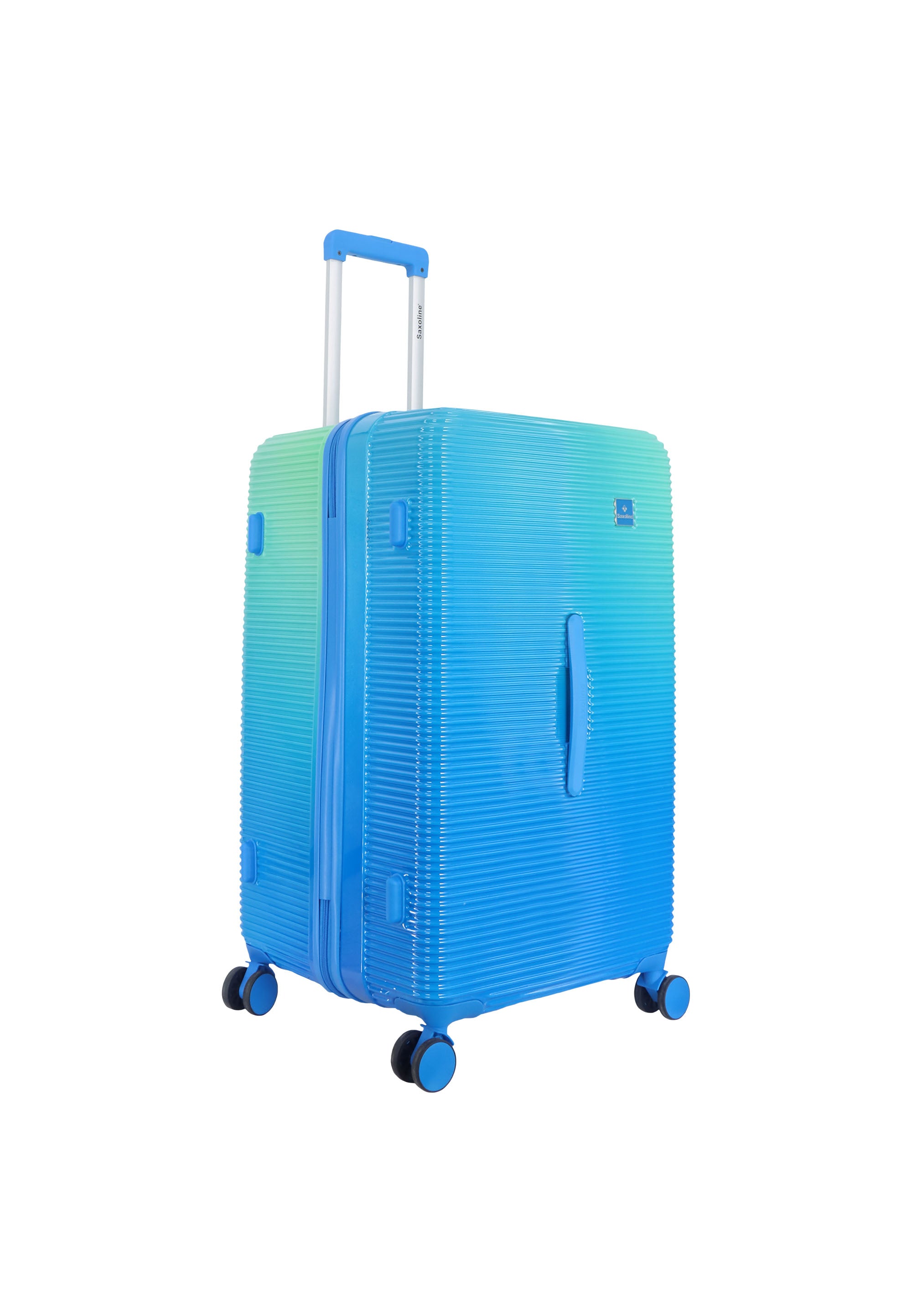 Saxoline Twist Trunk Hartschalenkoffer Trolley Blau