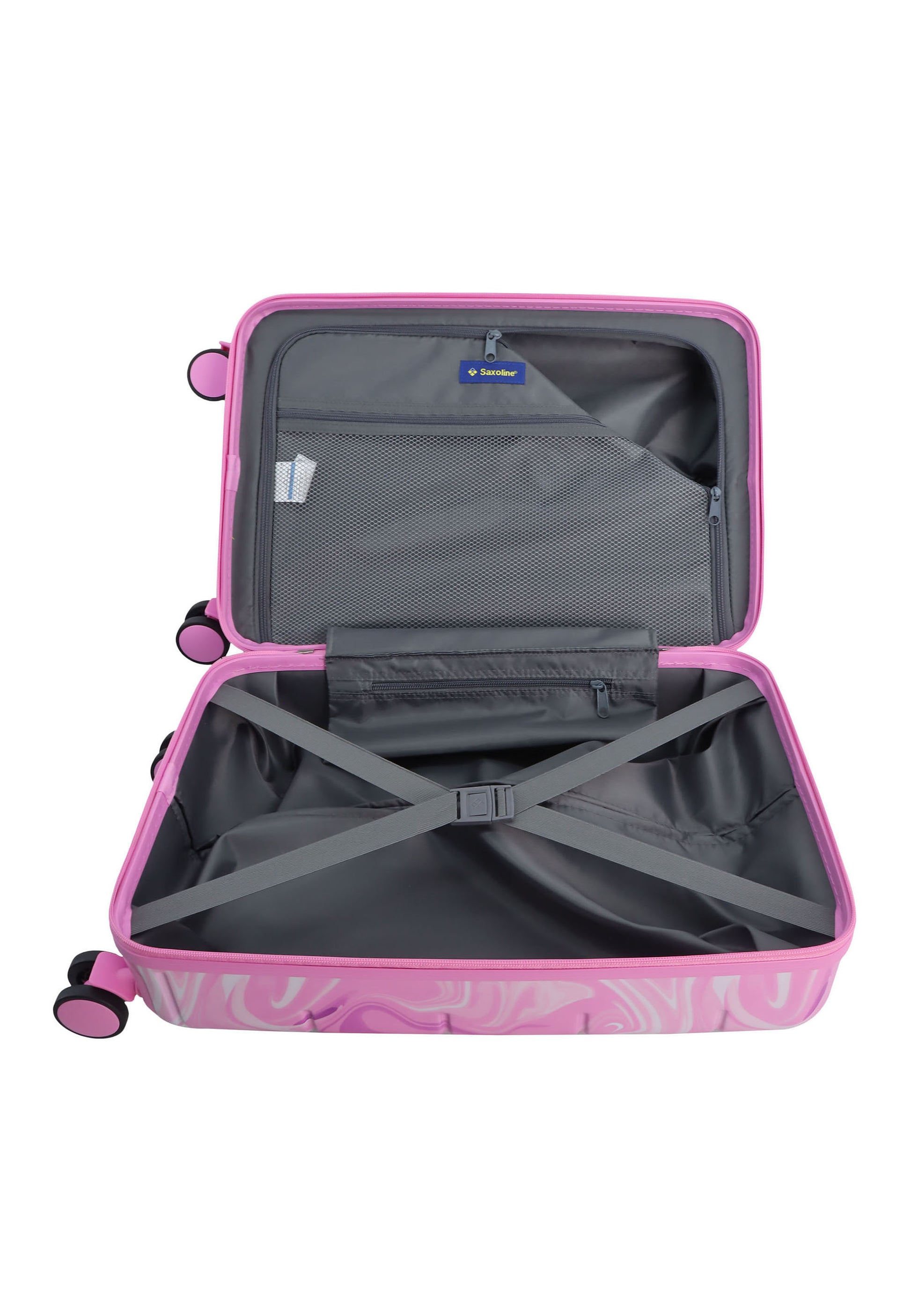 Saxoline - Splash Handgepäck Hartschalenkoffer / Trolley / Reisekoffer - 57 cm - (Small)