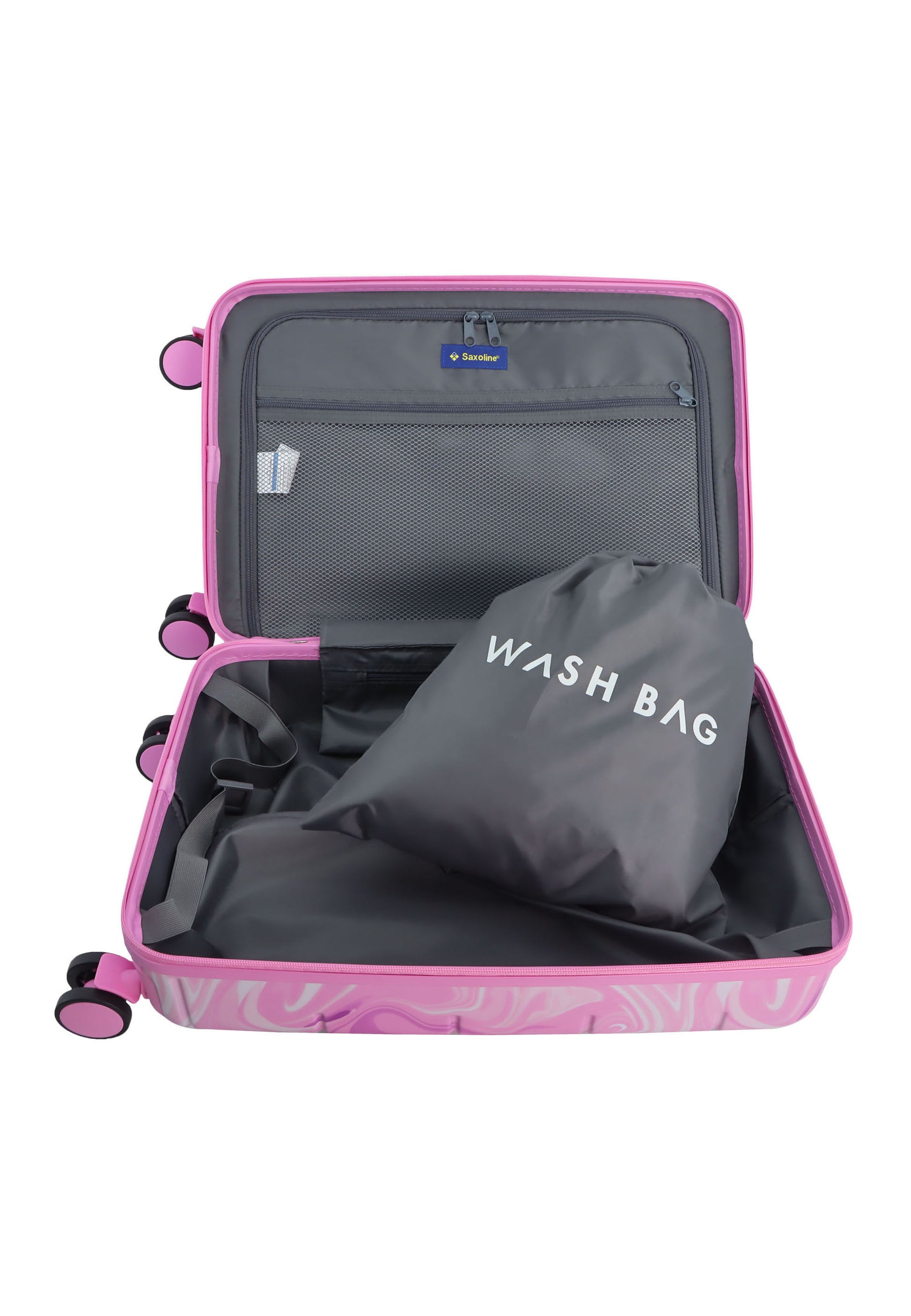 Saxoline - Splash Handgepäck Hartschalenkoffer / Trolley / Reisekoffer - 57 cm - (Small)