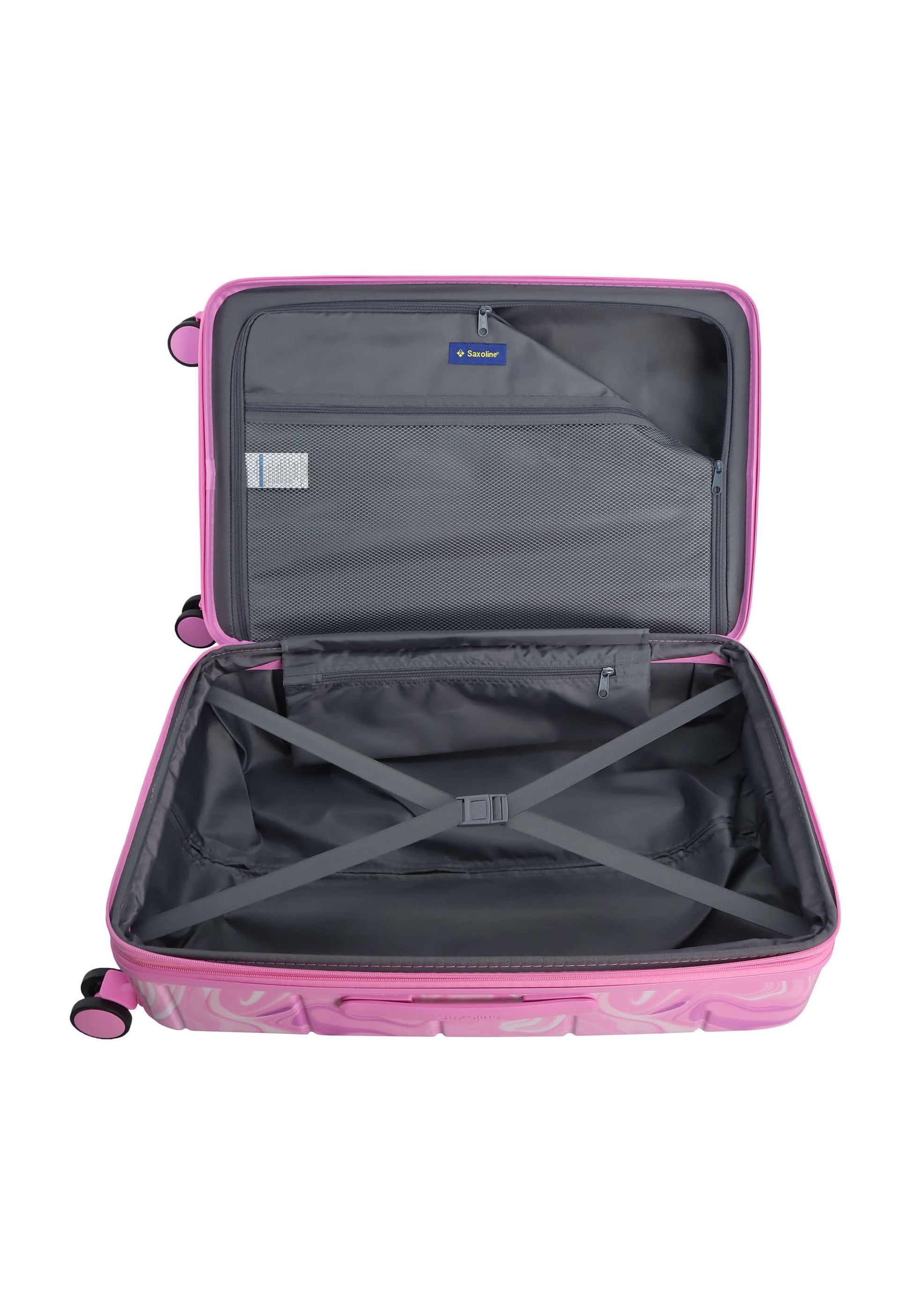 Saxoline - Splash Hartschalenkoffer / Trolley / Reisekoffer - 67 cm - (Medium)