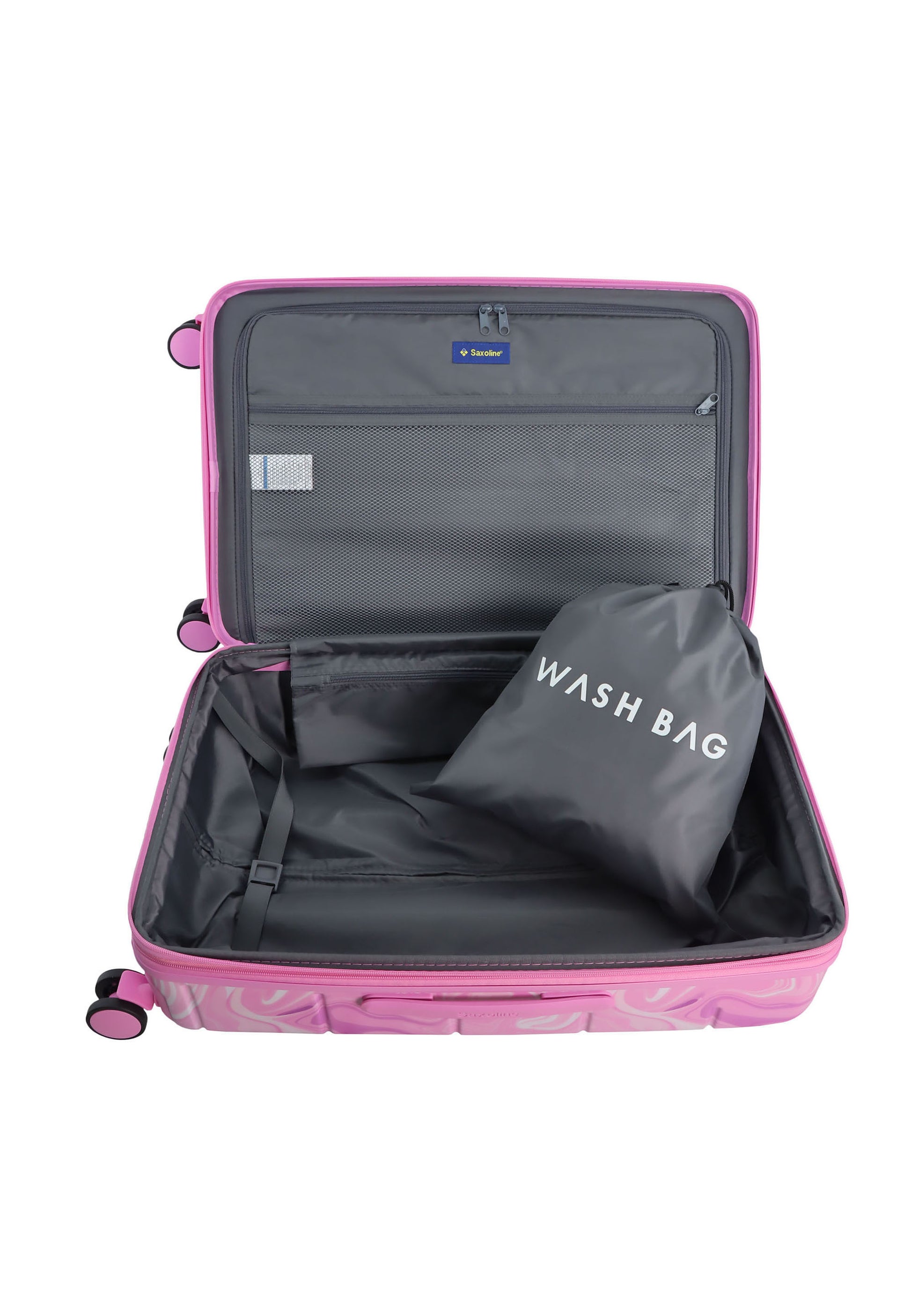 Saxoline - Splash Hartschalenkoffer / Trolley / Reisekoffer - 67 cm - (Medium)