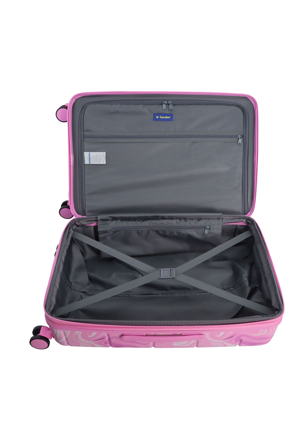 Saxoline - Splash Hartschalenkoffer / Trolley / Reisekoffer - 67 cm - (Medium)