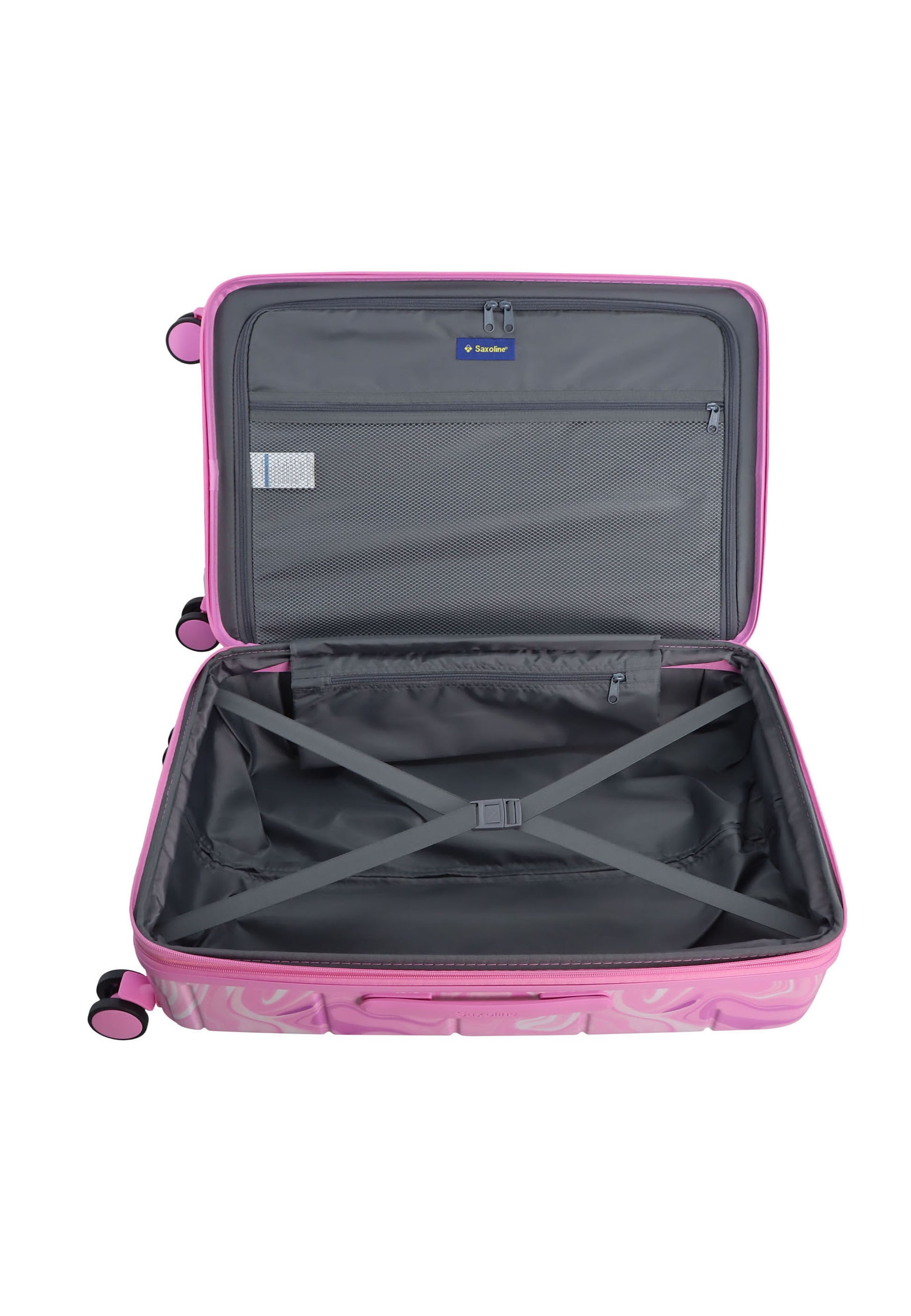 Saxoline - Splash Hartschalenkoffer / Trolley / Reisekoffer - 67 cm - (Medium)