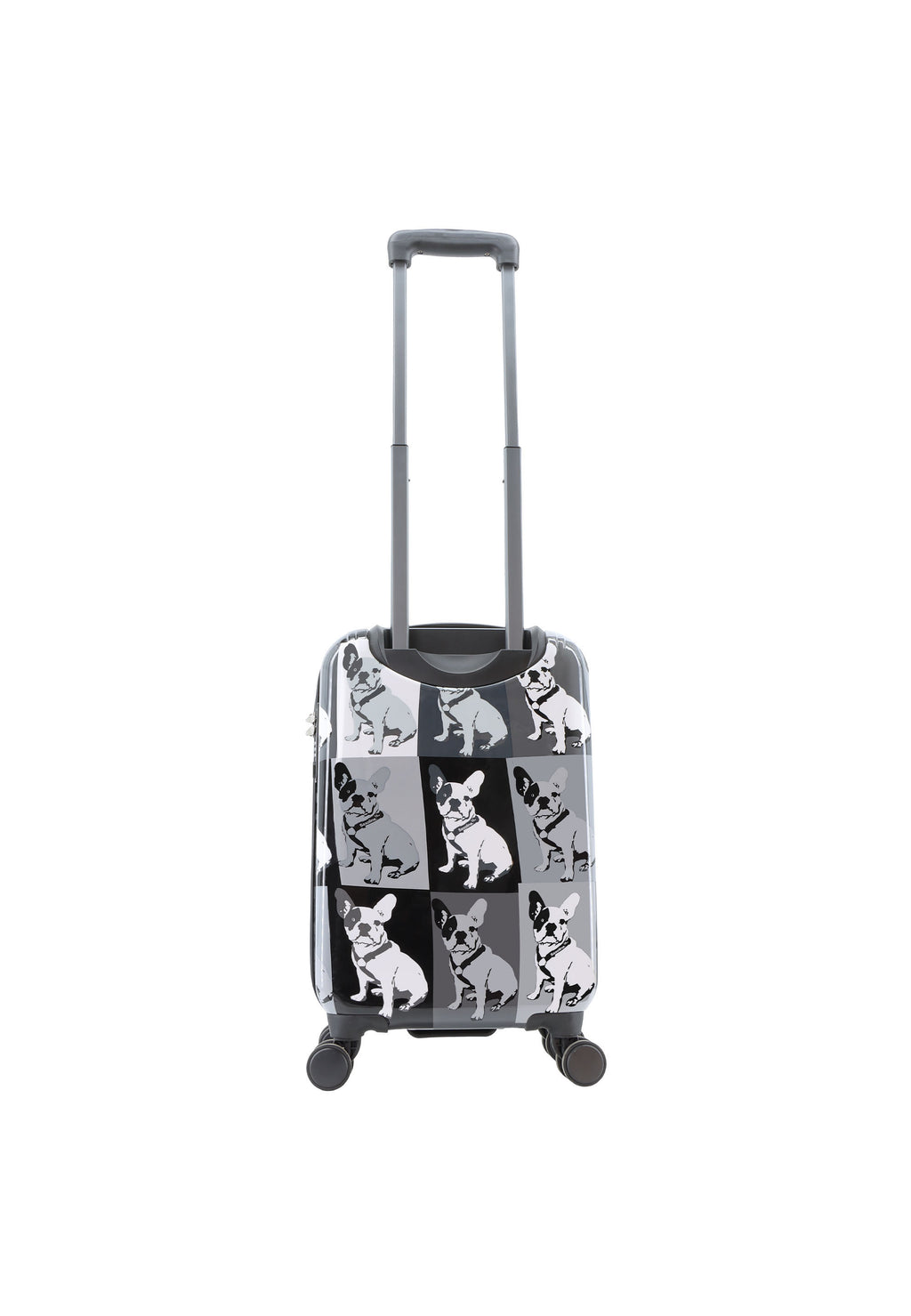 Saxoline Blue - Bulldog Monochrome Handgepäck Hartschalenkoffer / Trolley / Reisekoffer - 55 cm - (Small)