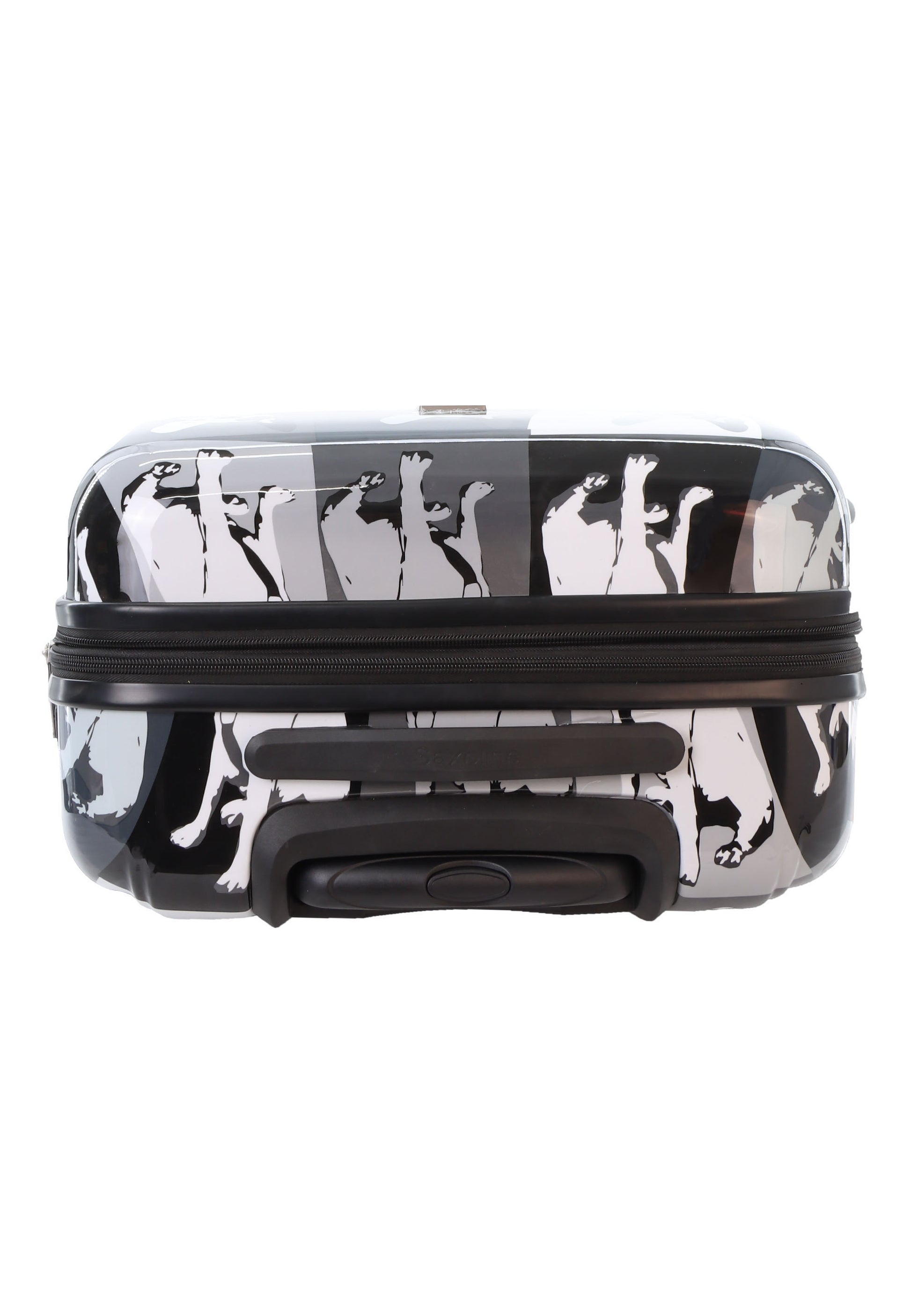 Saxoline Blue - Bulldog Monochrome Hartschalenkoffer / Trolley / Reisekoffer - 67 cm - (Medium)