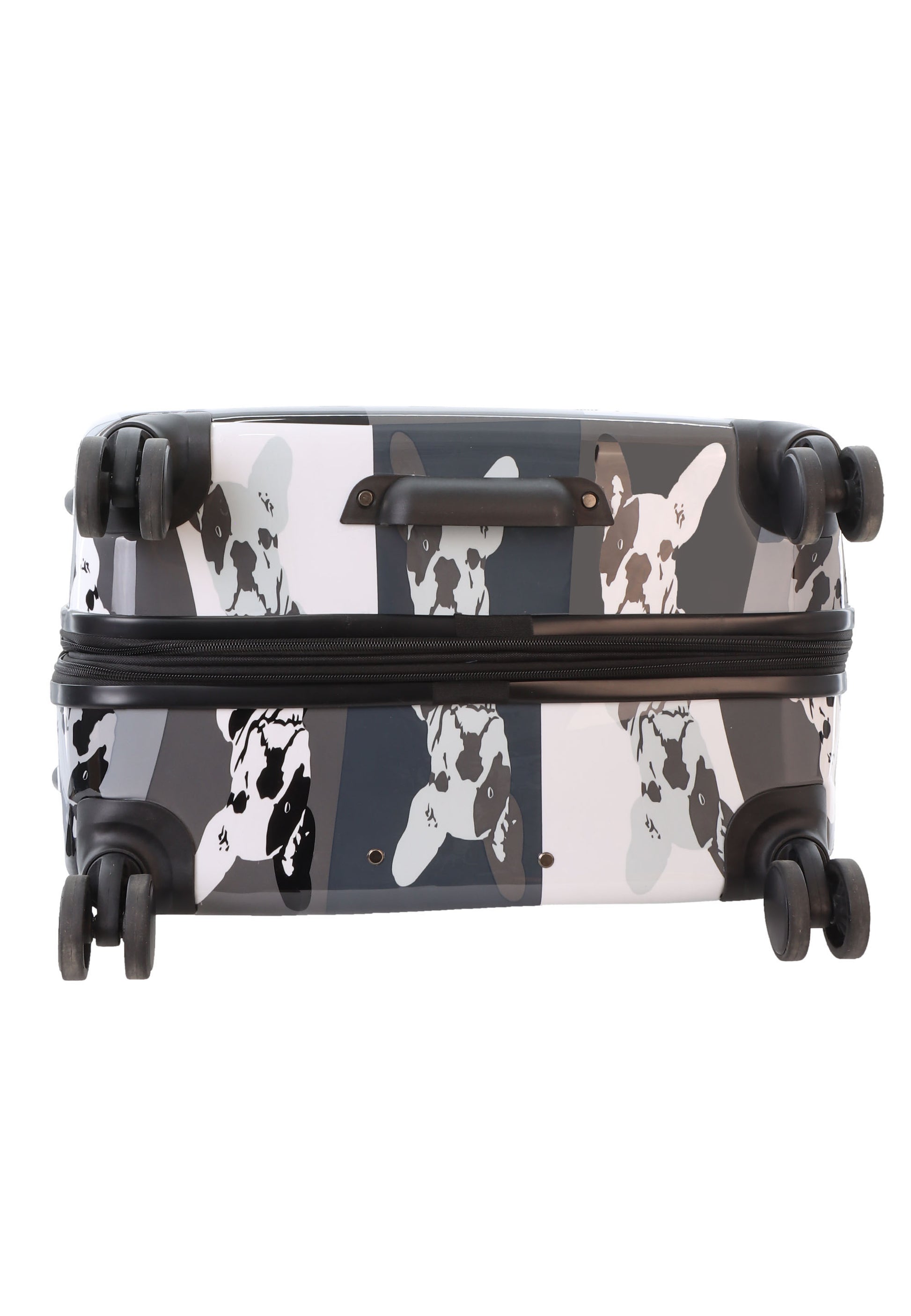 Saxoline Blue - Bulldog Monochrome Hartschalenkoffer / Trolley / Reisekoffer - 77 cm - (Large)