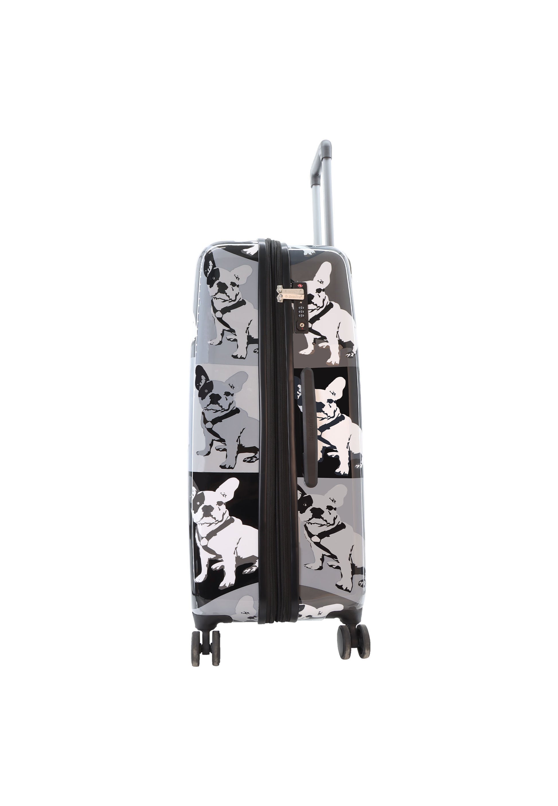 Saxoline Blue - Bulldog Monochrome Hartschalenkoffer / Trolley / Reisekoffer - 77 cm - (Large)