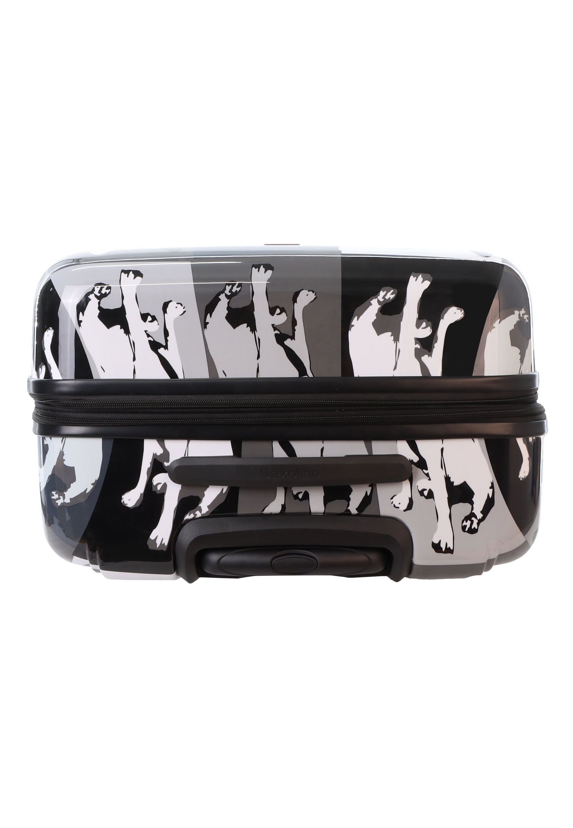 Saxoline Blue - Bulldog Monochrome Hartschalenkoffer / Trolley / Reisekoffer - 77 cm - (Large)