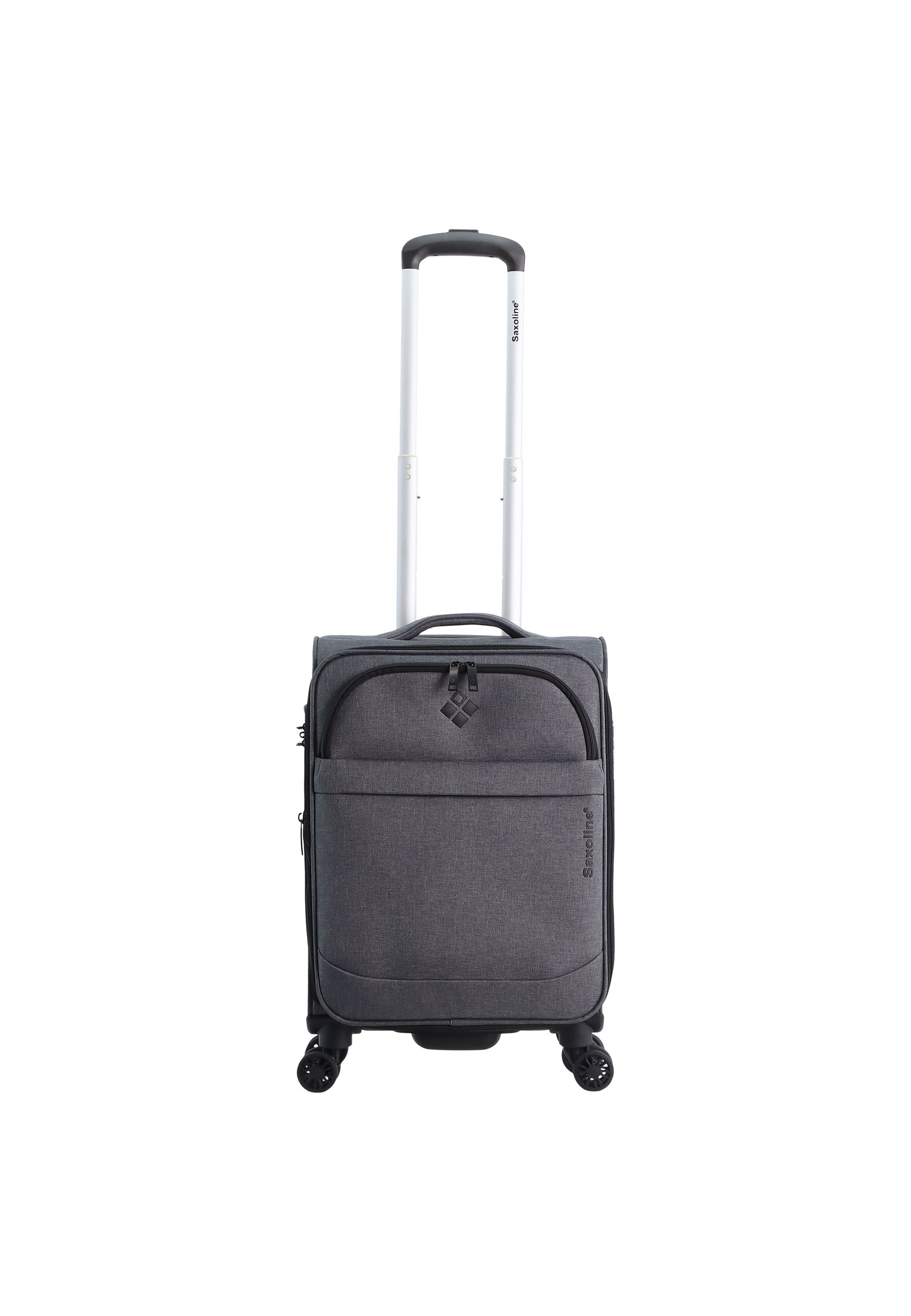 Saxoline - 2 Tone Polyester Weichschalen-Kofferset / Trolley-Set / Reisekofferset - (S/M/L)
