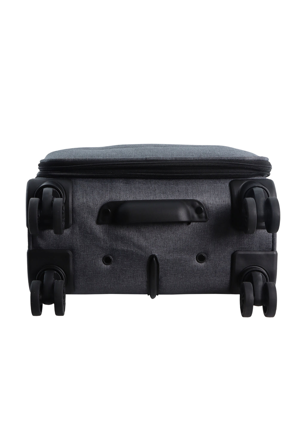 Saxoline - 2 Tone Handgepäck Weichschalenkoffer / Trolley / Reisekoffer - 55 cm - (Small)