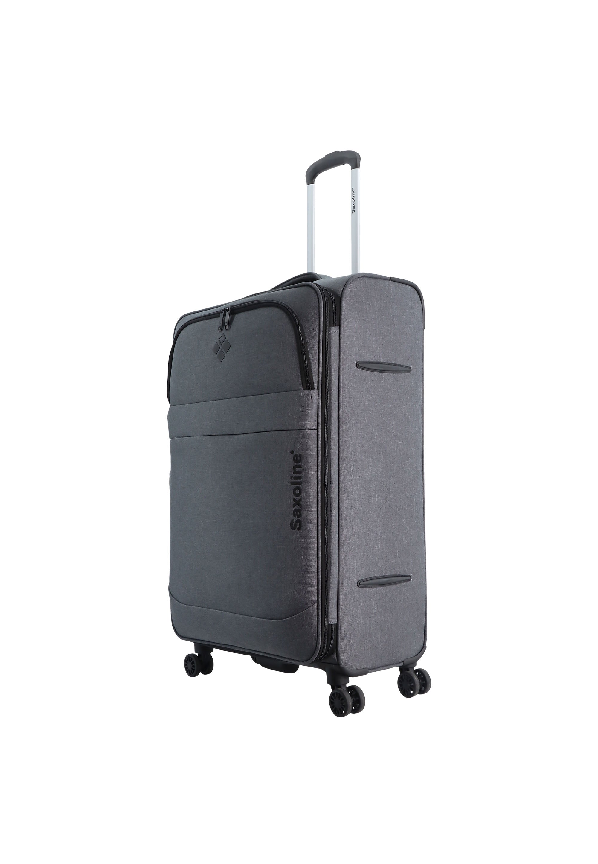 Saxoline 2 Tone Polyester Weichschalenkoffer Trolley Reisekoffer