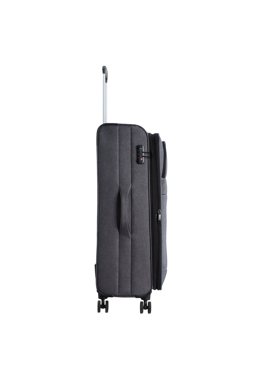 Saxoline 2 Tone Polyester Weichschalenkoffer / Trolley / Reisekoffer - 77 cm - (Large)