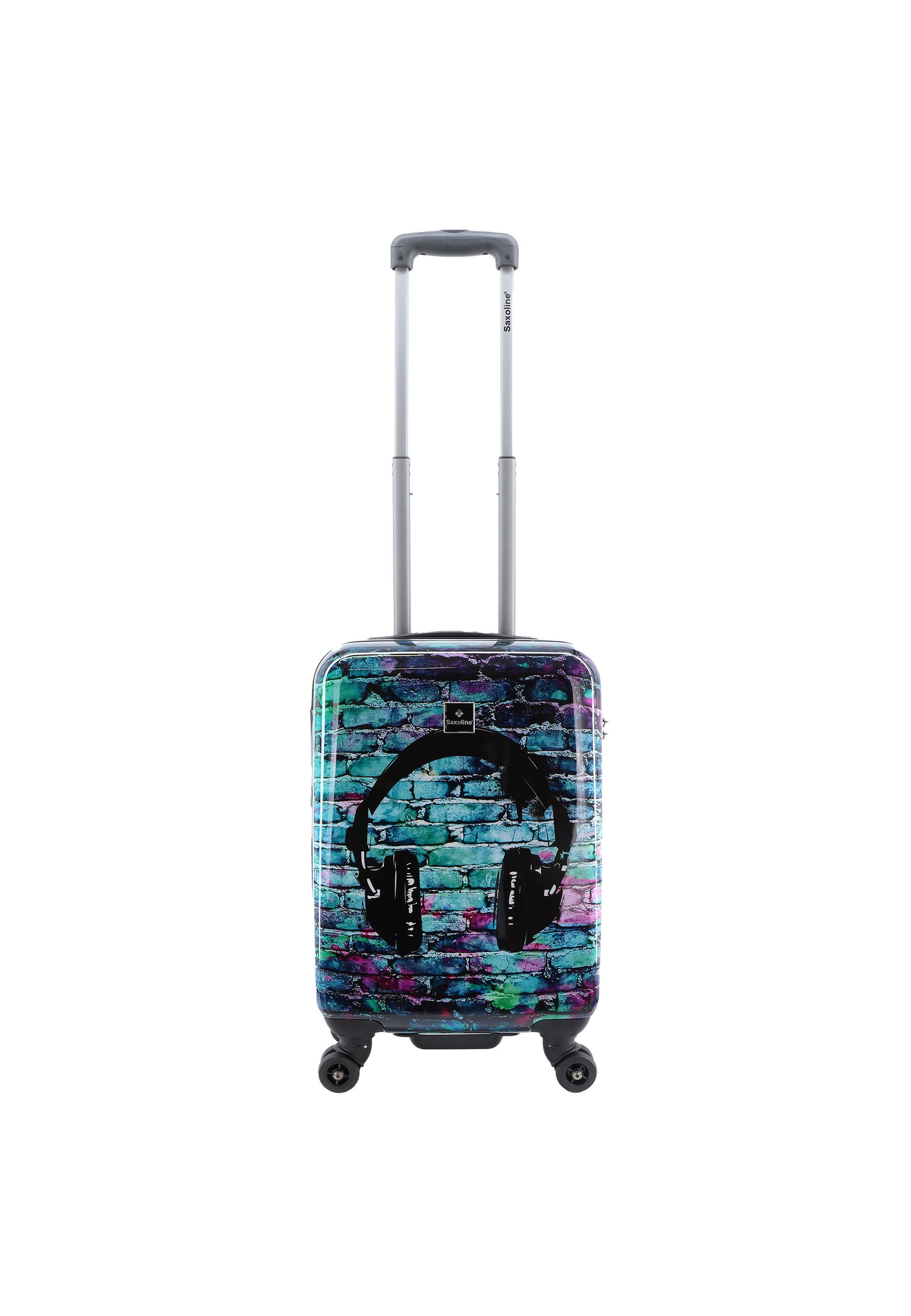 Saxoline - Headphone Handgepäck Hartschalenkoffer / Trolley / Reisekoffer - 53 cm - (Small)