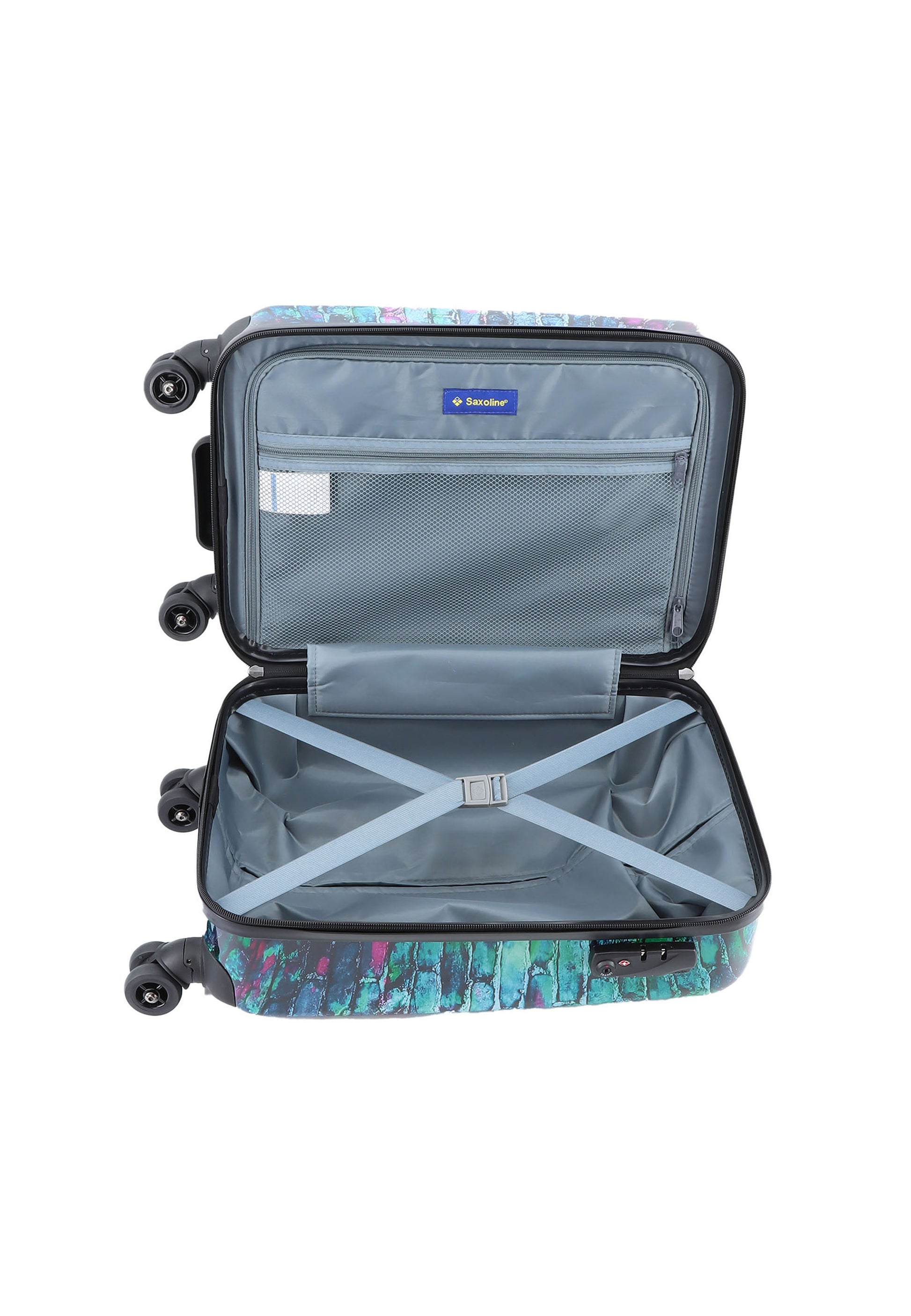 Saxoline - Headphone Handgepäck Hartschalenkoffer / Trolley / Reisekoffer - 53 cm - (Small)