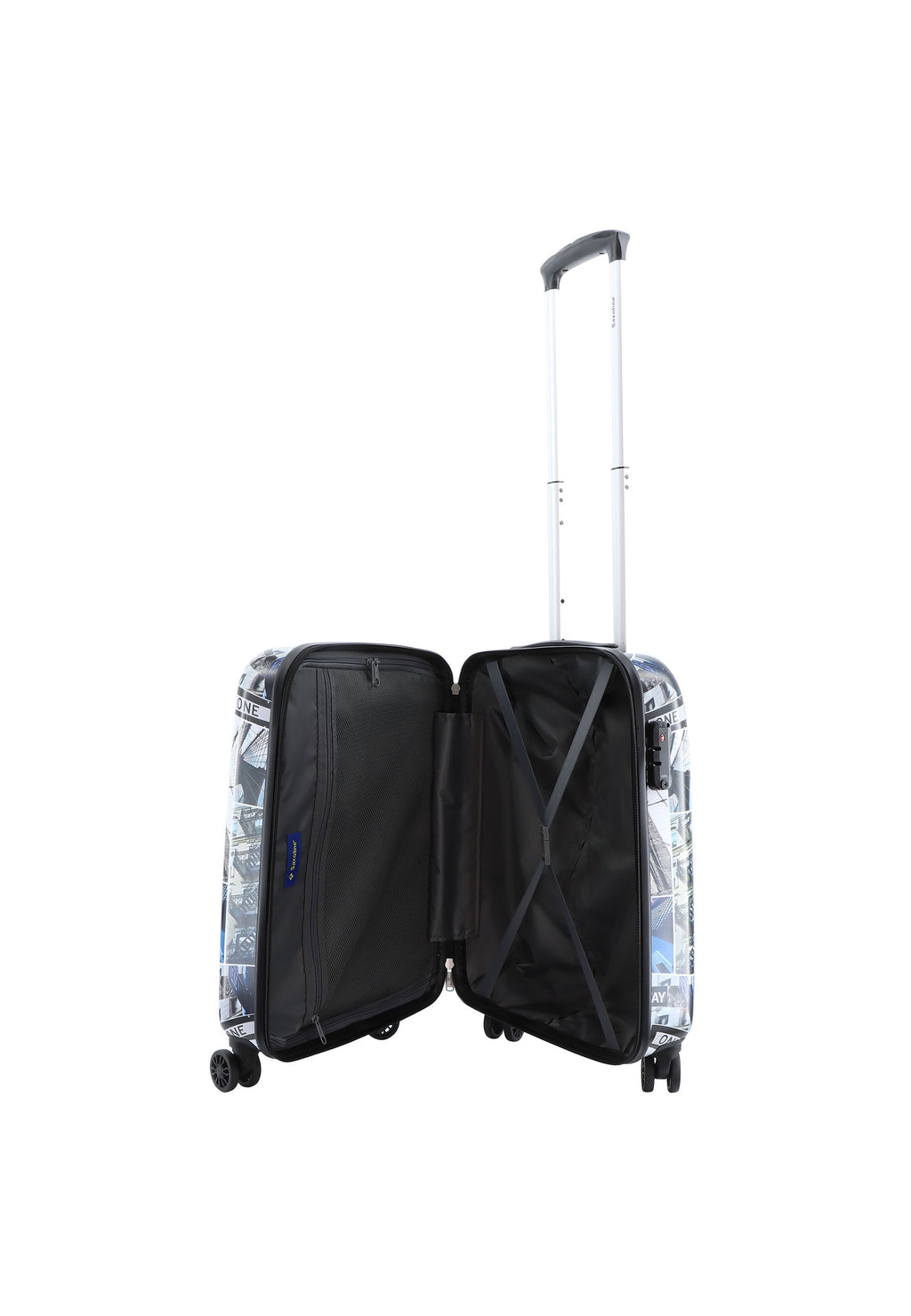 Saxoline - Brooklyn Handgepäck Hartschalenkoffer / Trolley / Reisekoffer - 54 cm - (Small)