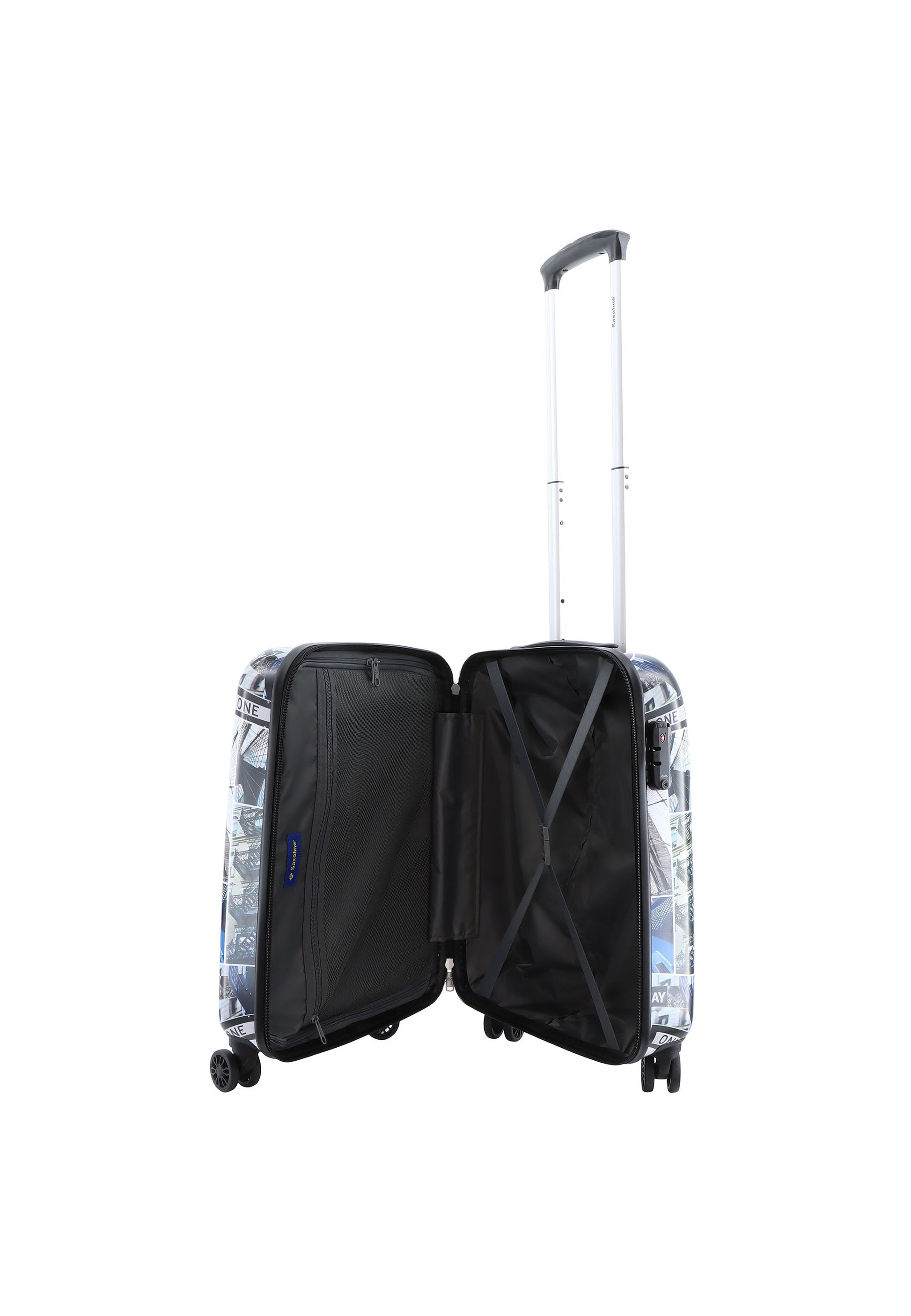 Saxoline - Brooklyn Handgepäck Hartschalenkoffer / Trolley / Reisekoffer - 54 cm - (Small)