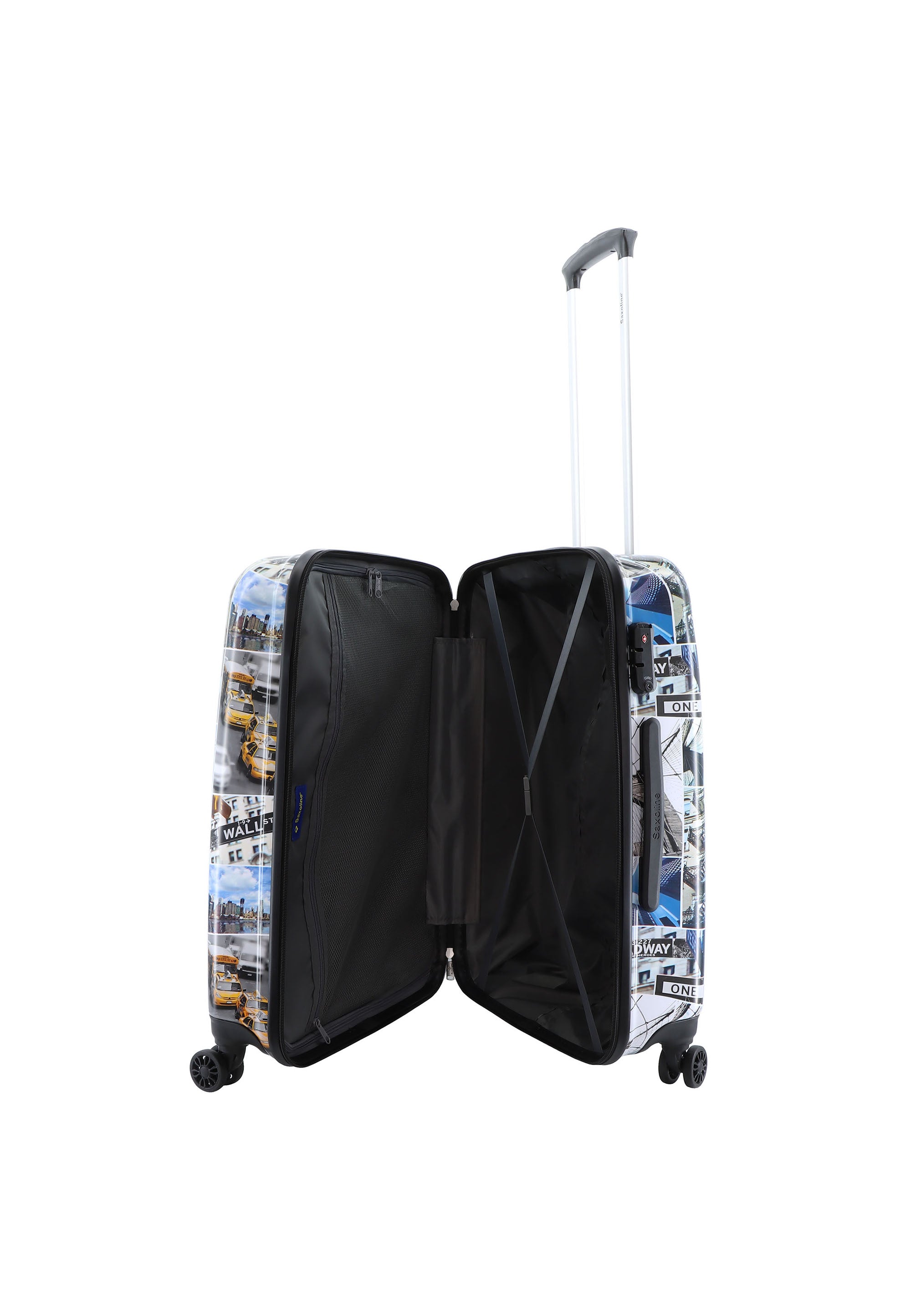 Saxoline - Brooklyn Hartschalenkoffer / Trolley / Reisekoffer - 67 cm - (Medium)