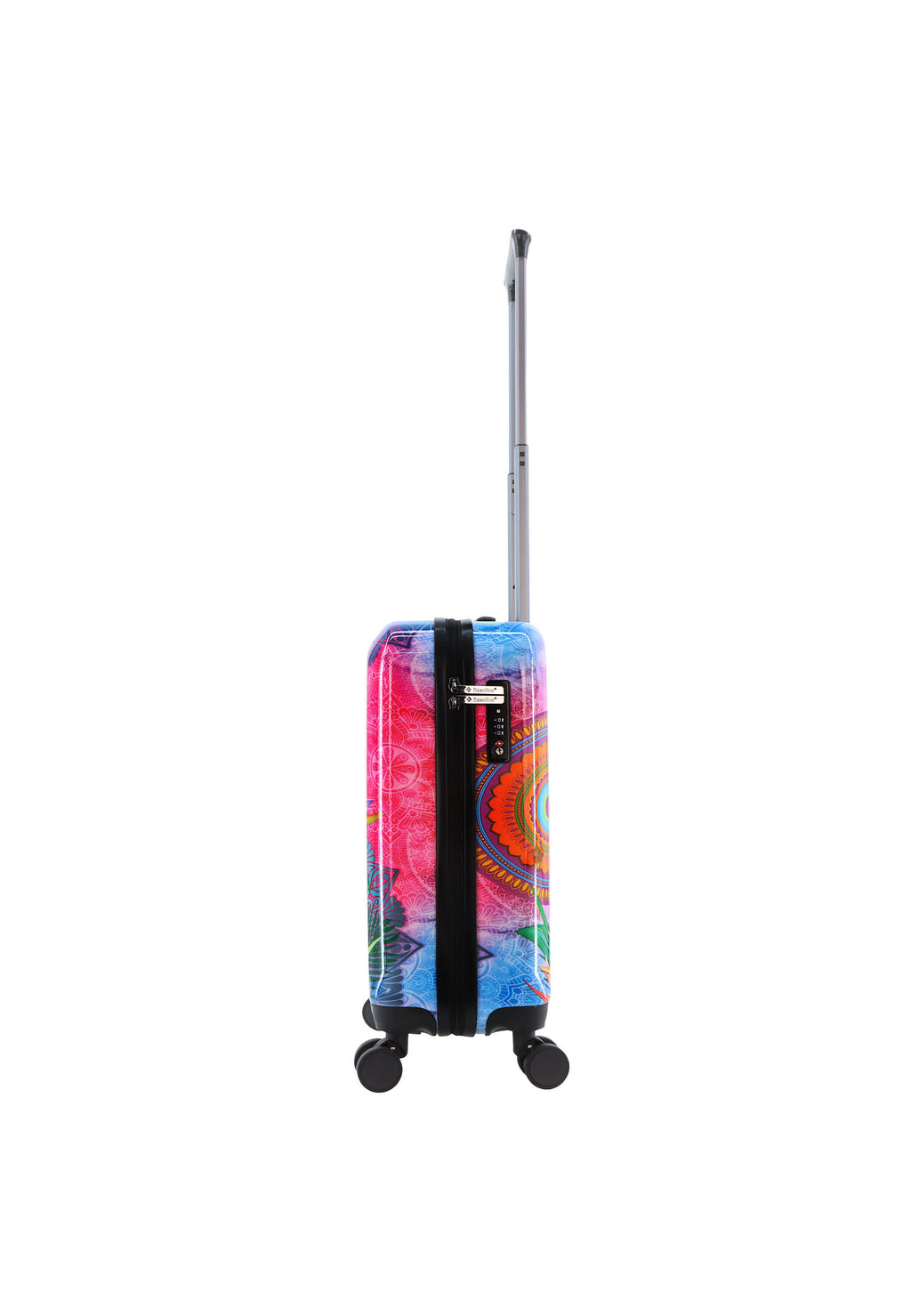Saxoline Blue - Butterfly Nature Handgepäck Hartschalenkoffer / Trolley / Reisekoffer - 55 cm - (Small)