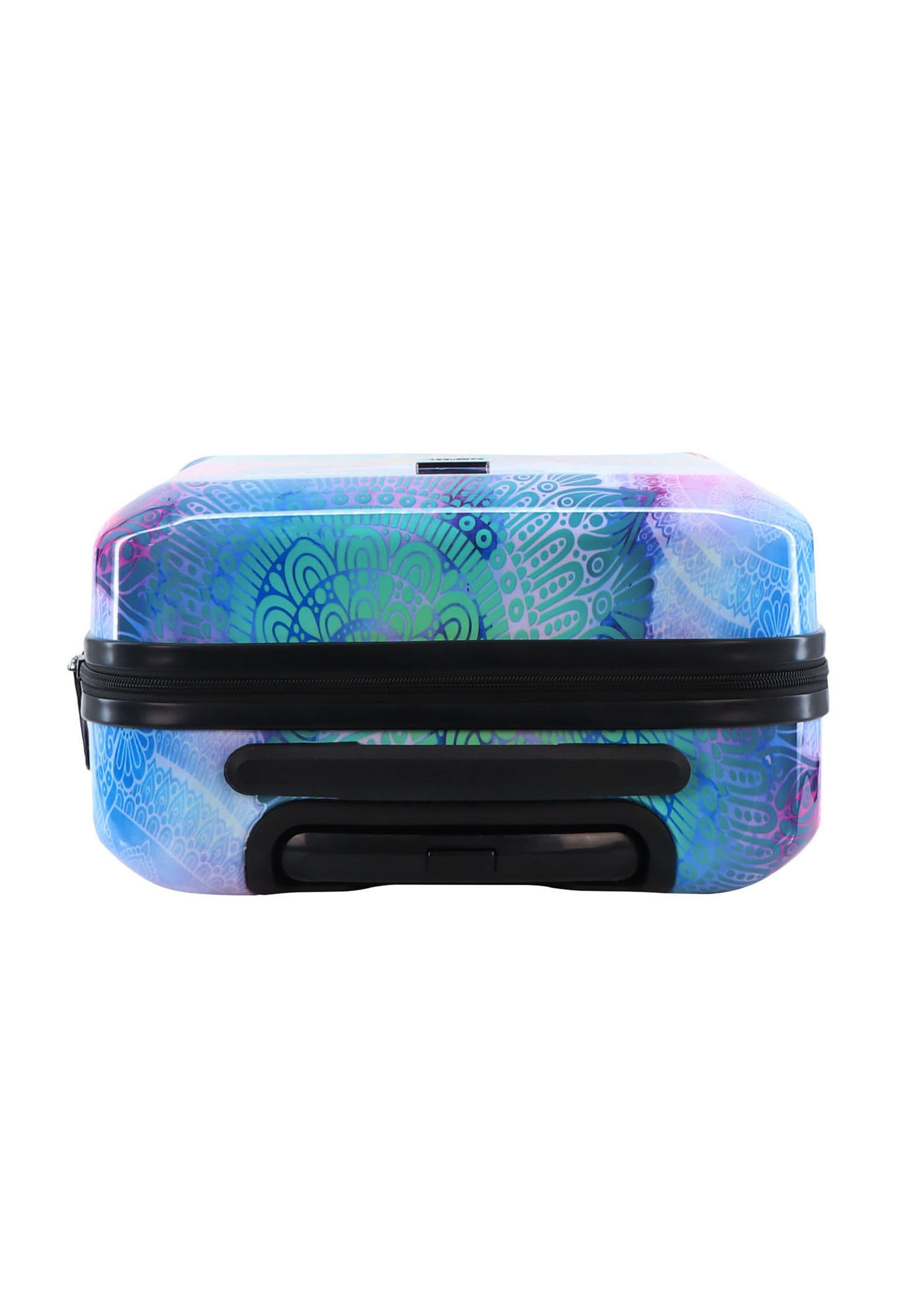 Saxoline Blue - Butterfly Nature Handgepäck Hartschalenkoffer / Trolley / Reisekoffer - 55 cm - (Small)