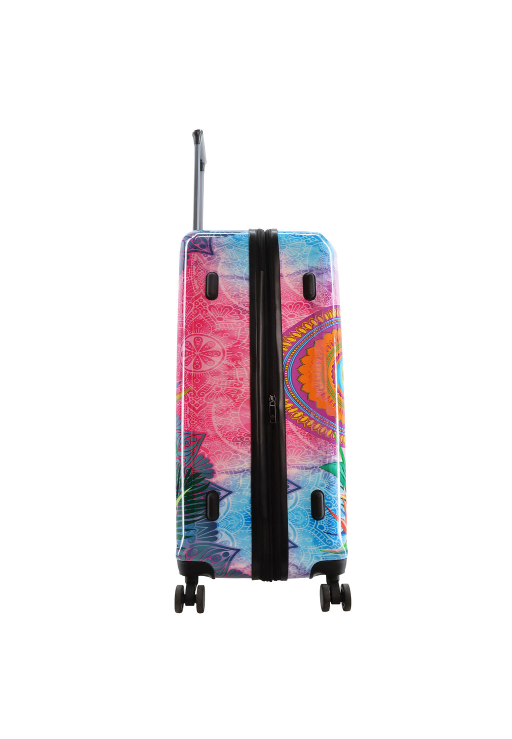 Saxoline Blue - Butterfly Nature Hartschalenkoffer / Trolley / Reisekoffer - 77 cm - (Large)